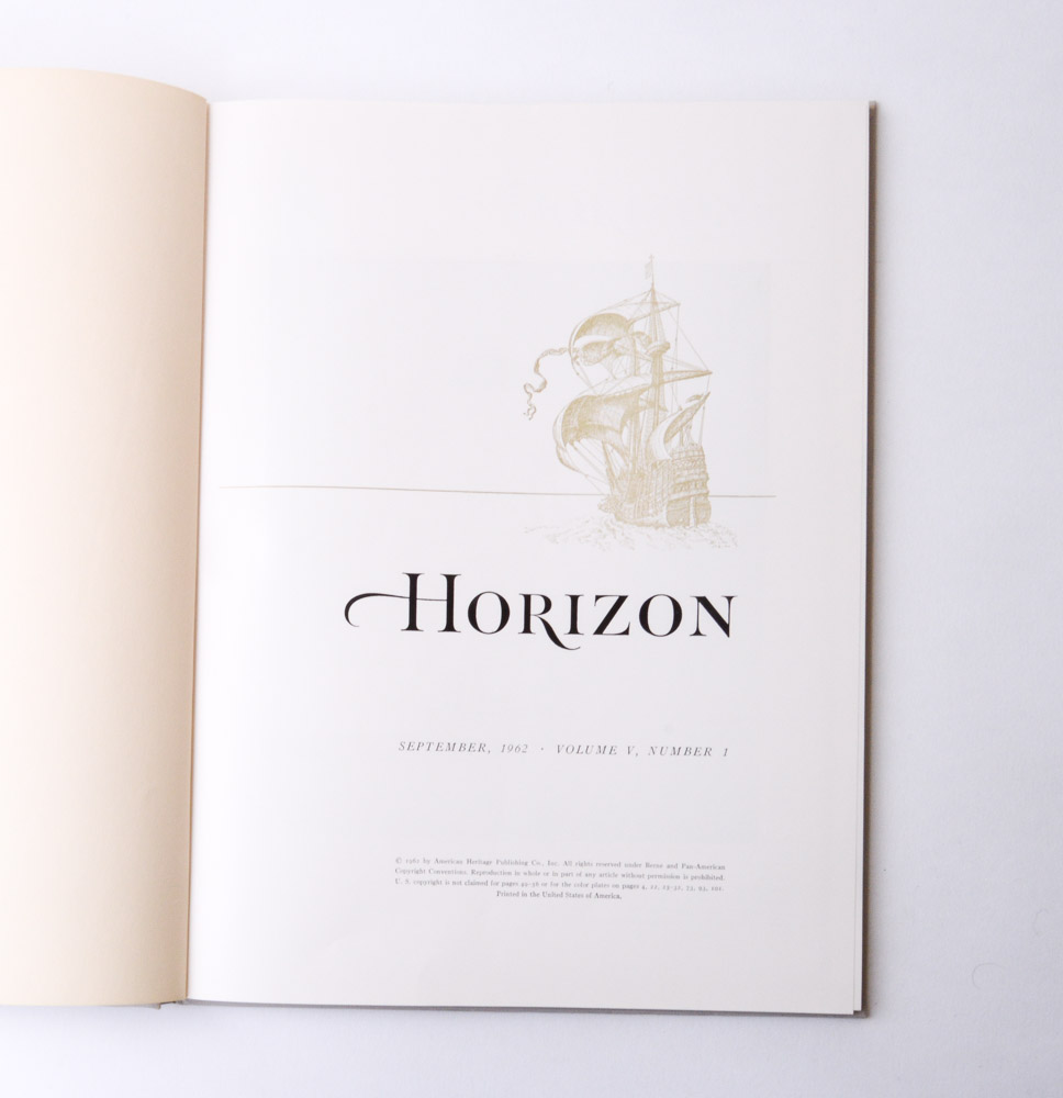 1960s Horizon Hardcover Magazine Collection