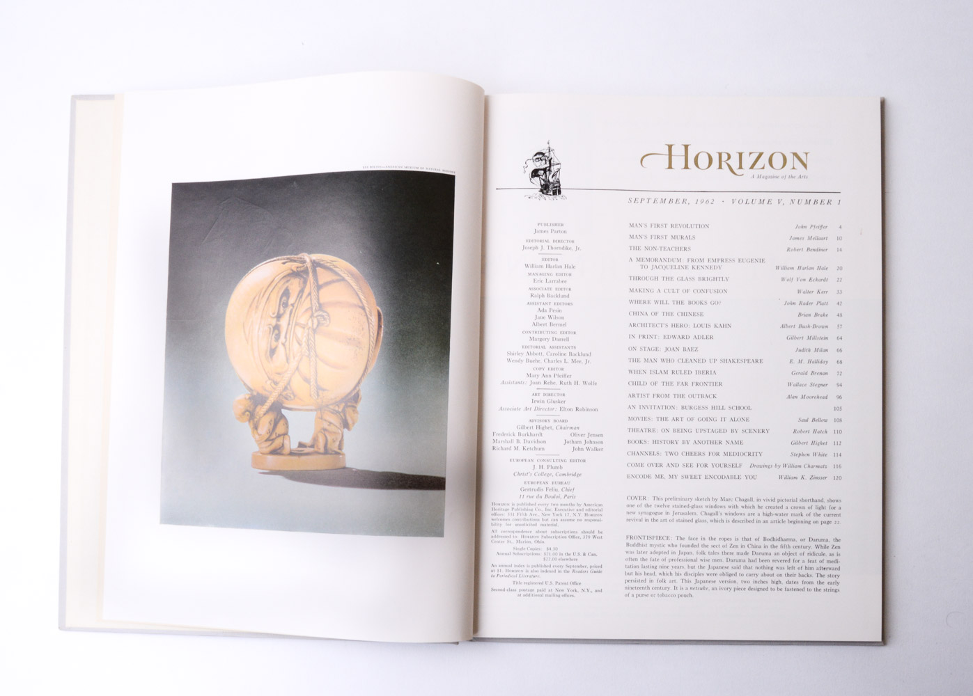 1960s Horizon Hardcover Magazine Collection
