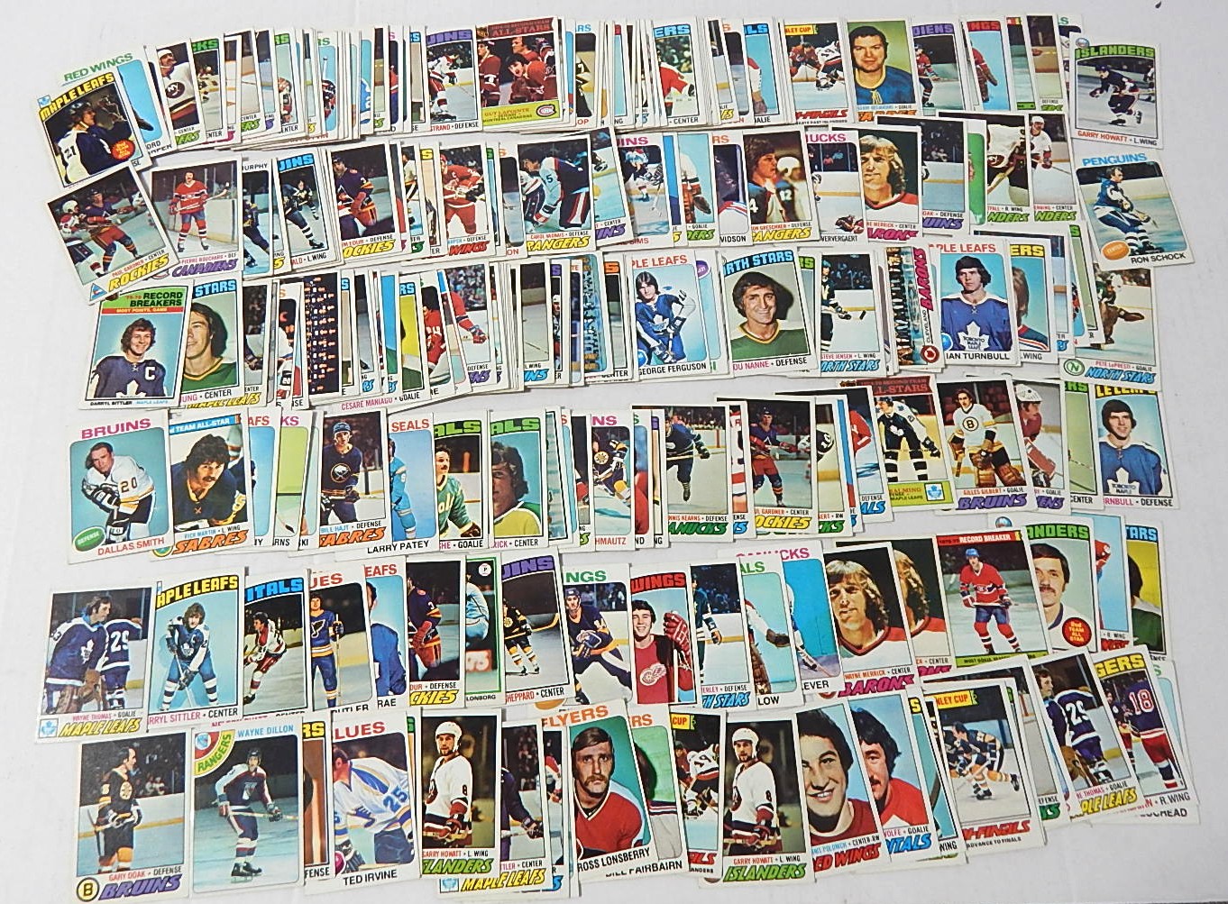 1970s Topps Hockey Trading Card Collection