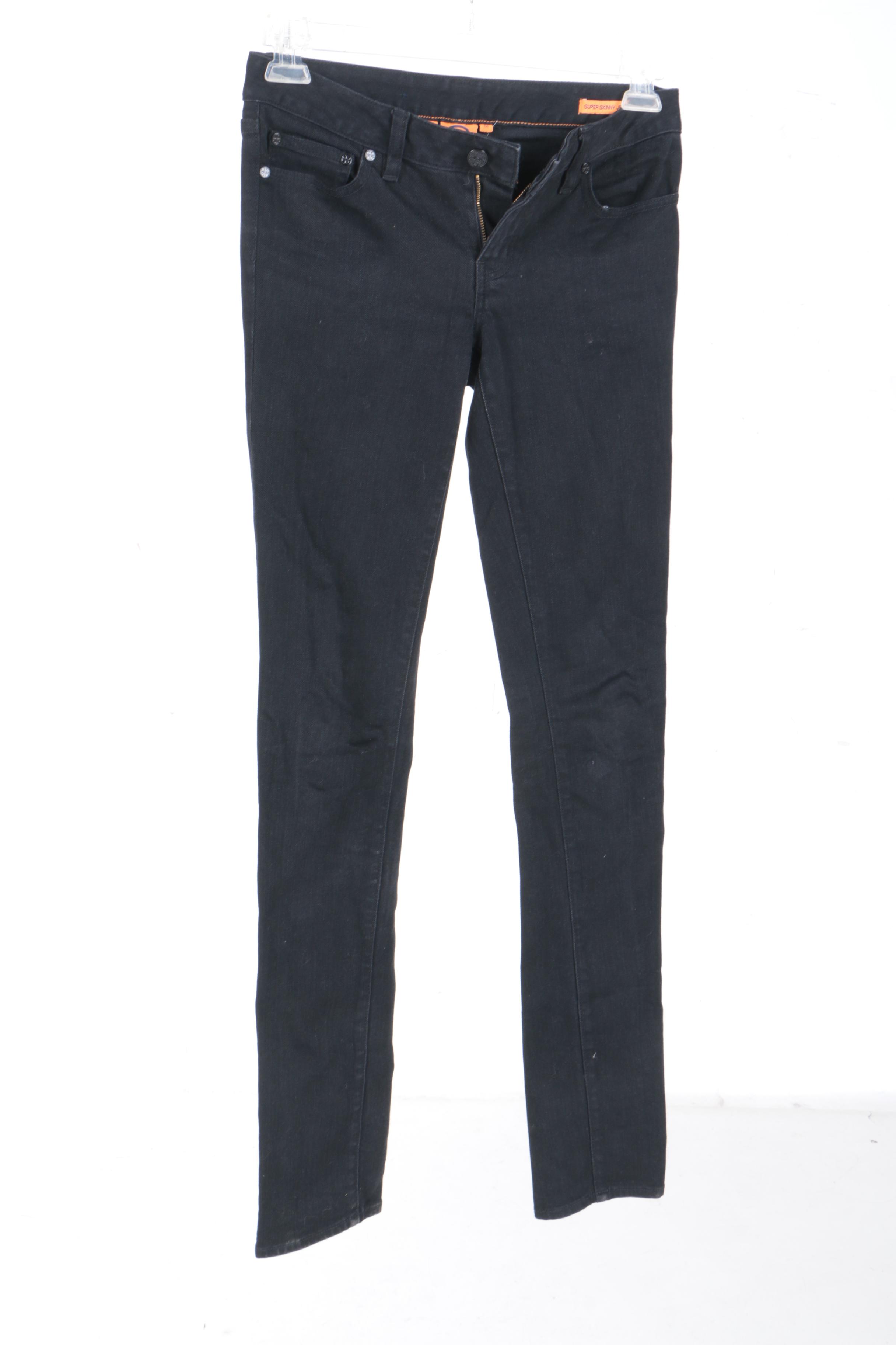 Tory Burch Corduroy and Denim Pants
