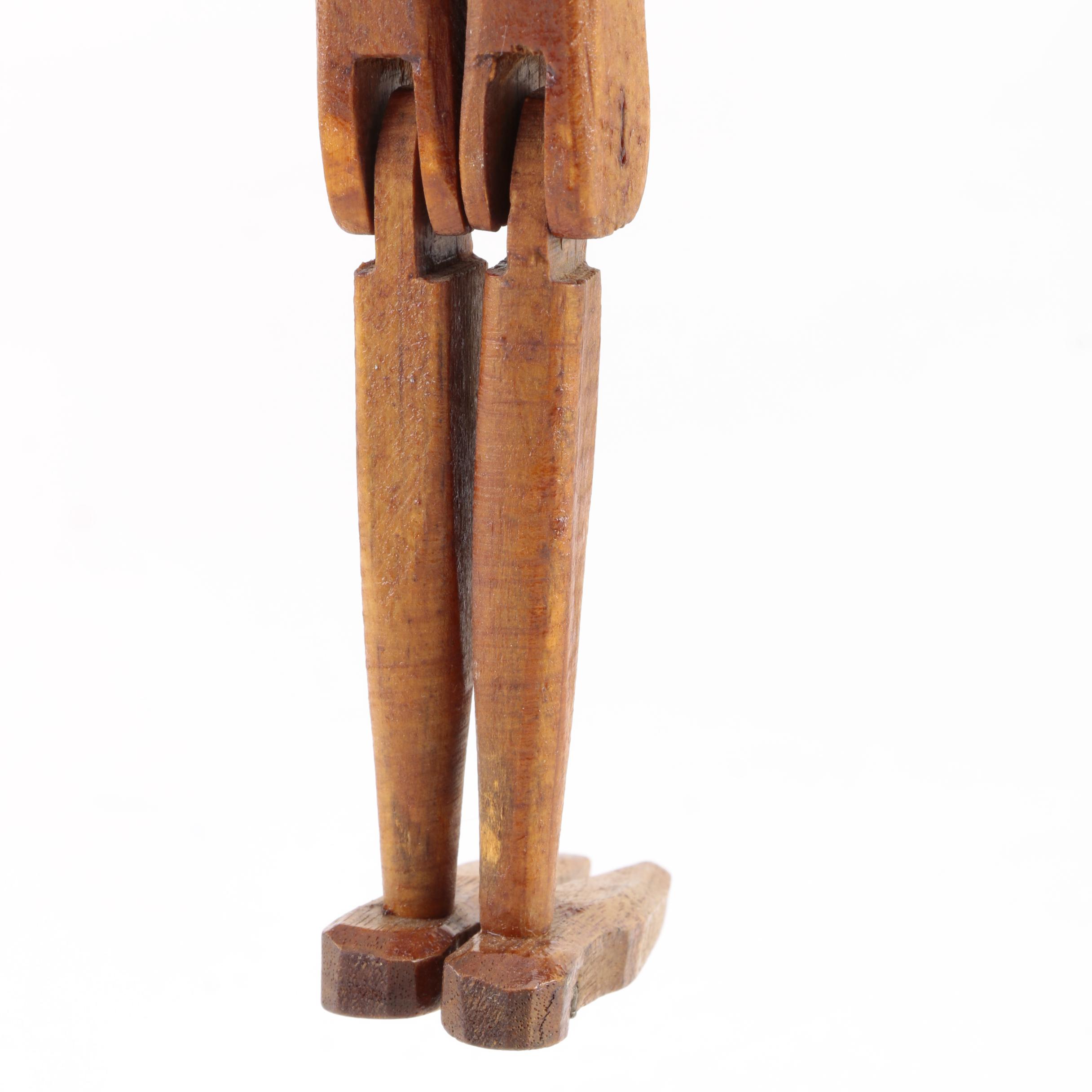 Walking Wooden Man Toy