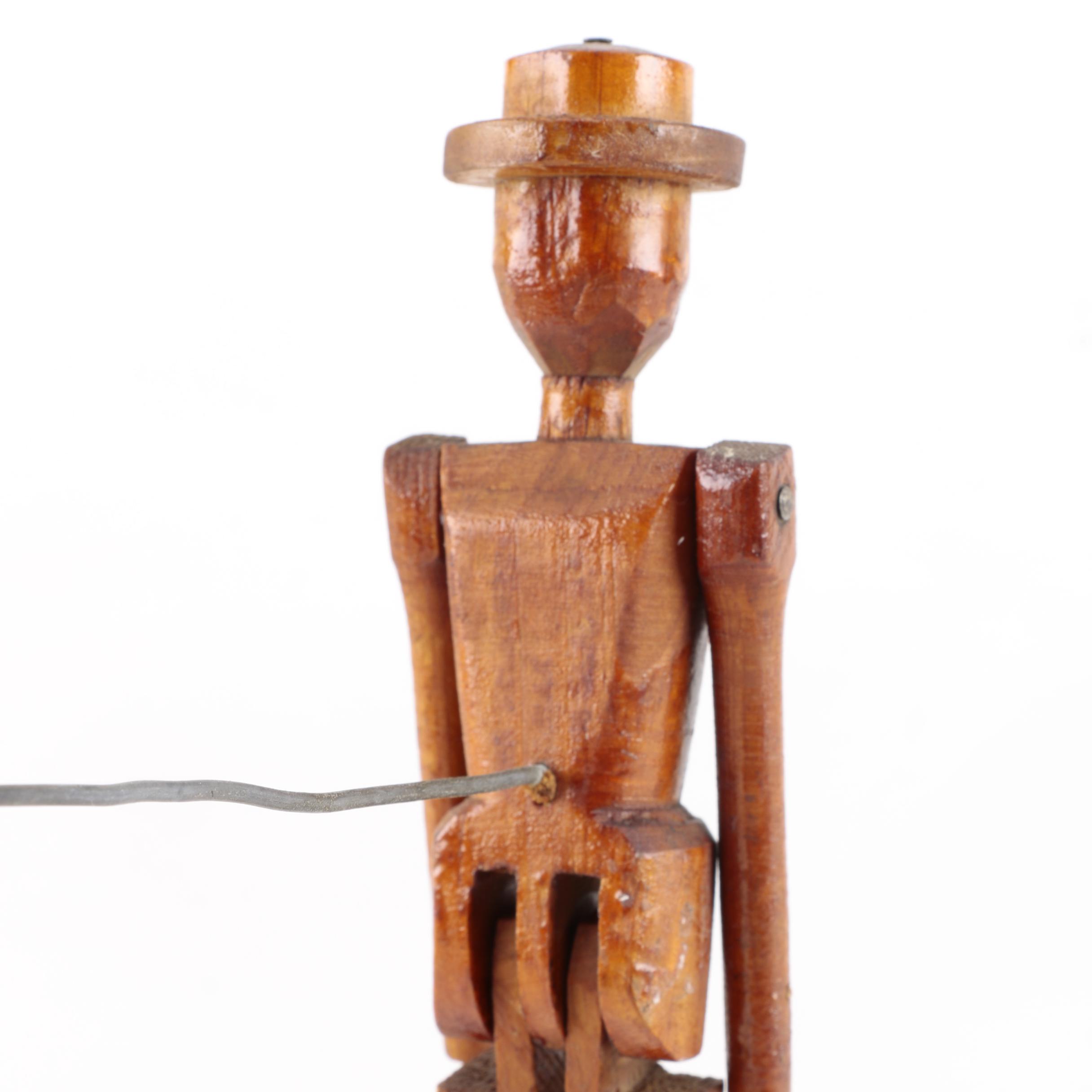 Walking Wooden Man Toy