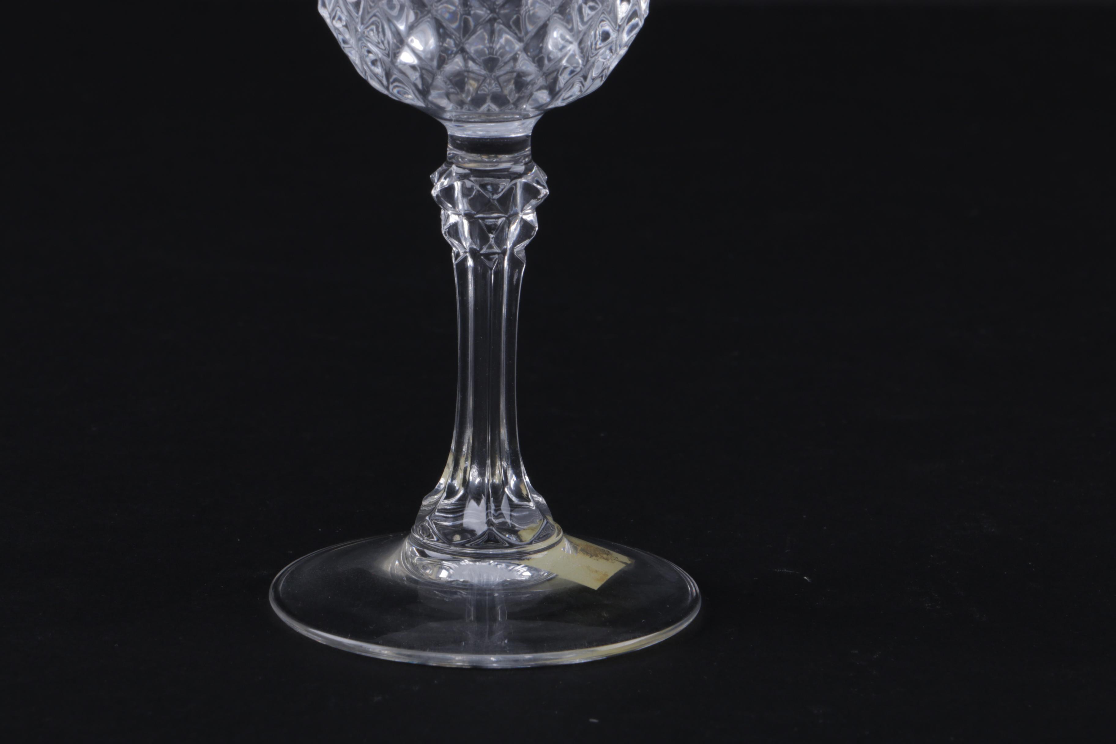 Cristal D'Arques "Longchamp" Champagne Glasses