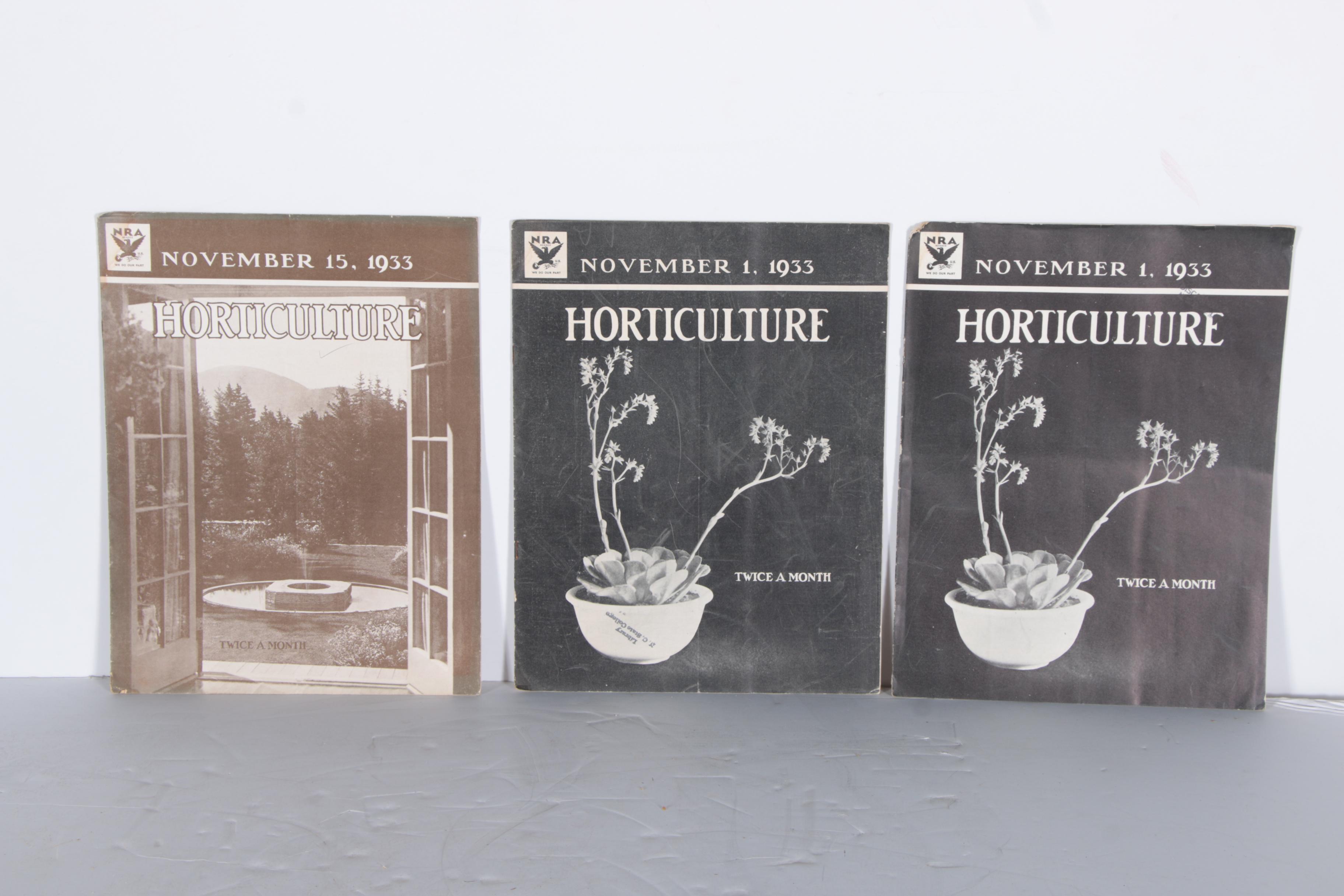 Vintage Magazines Including 1920s "The Industrial Arts Magazine"