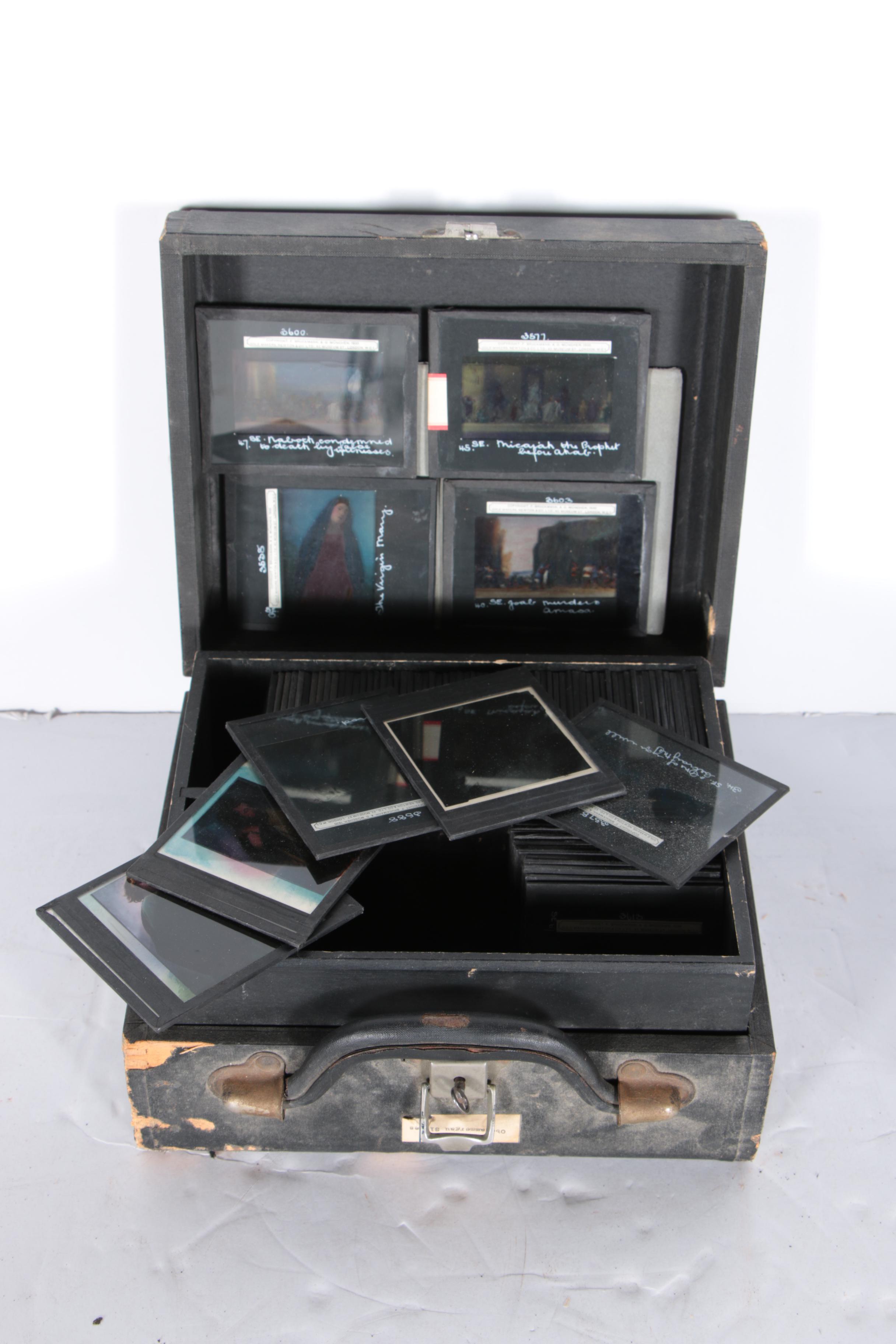 Magic Lantern Slides and Vintage Postcards for The Passion Play at Oberammergau