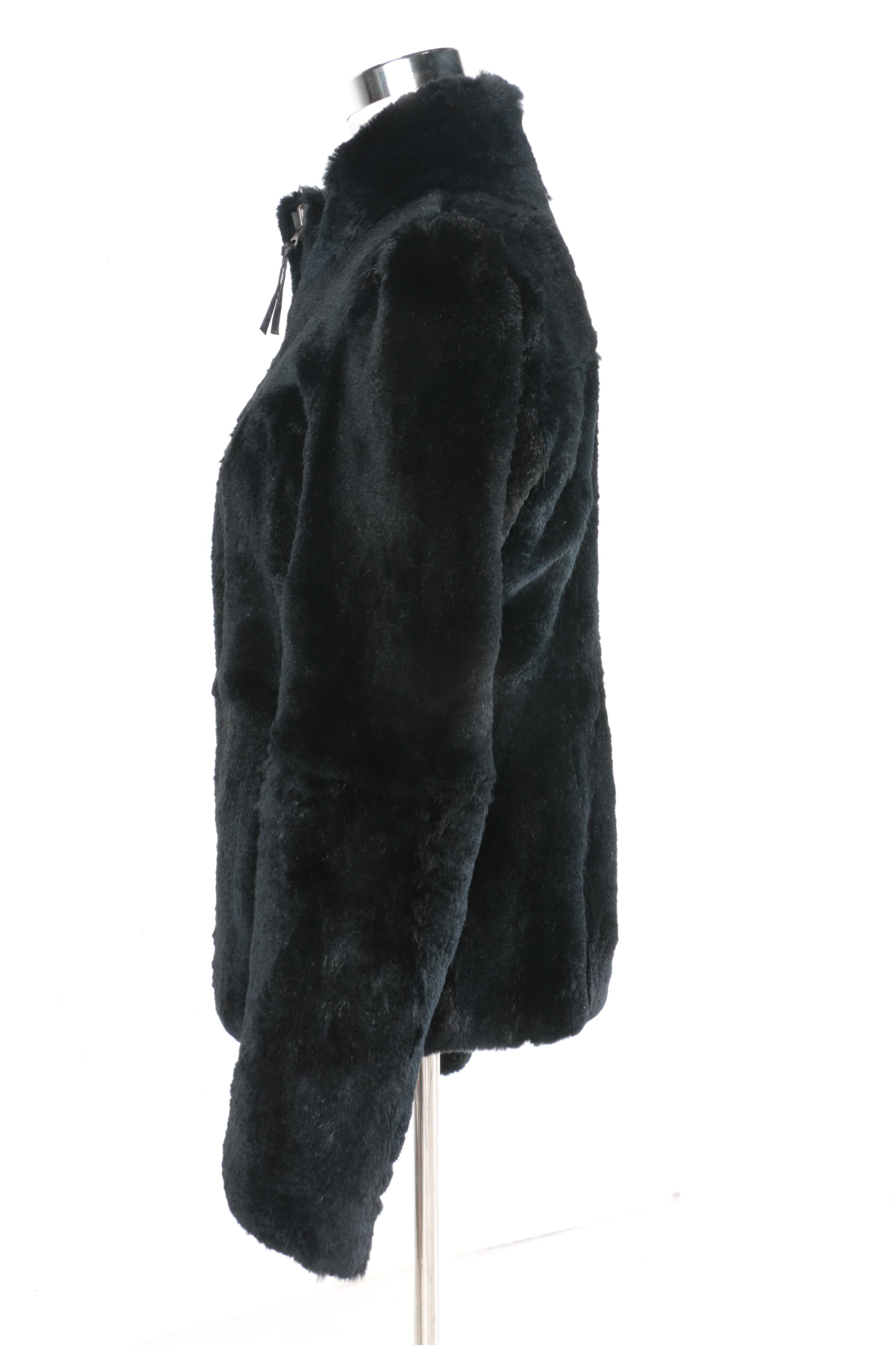 Women's Sheared Beaver Fur Jacket
