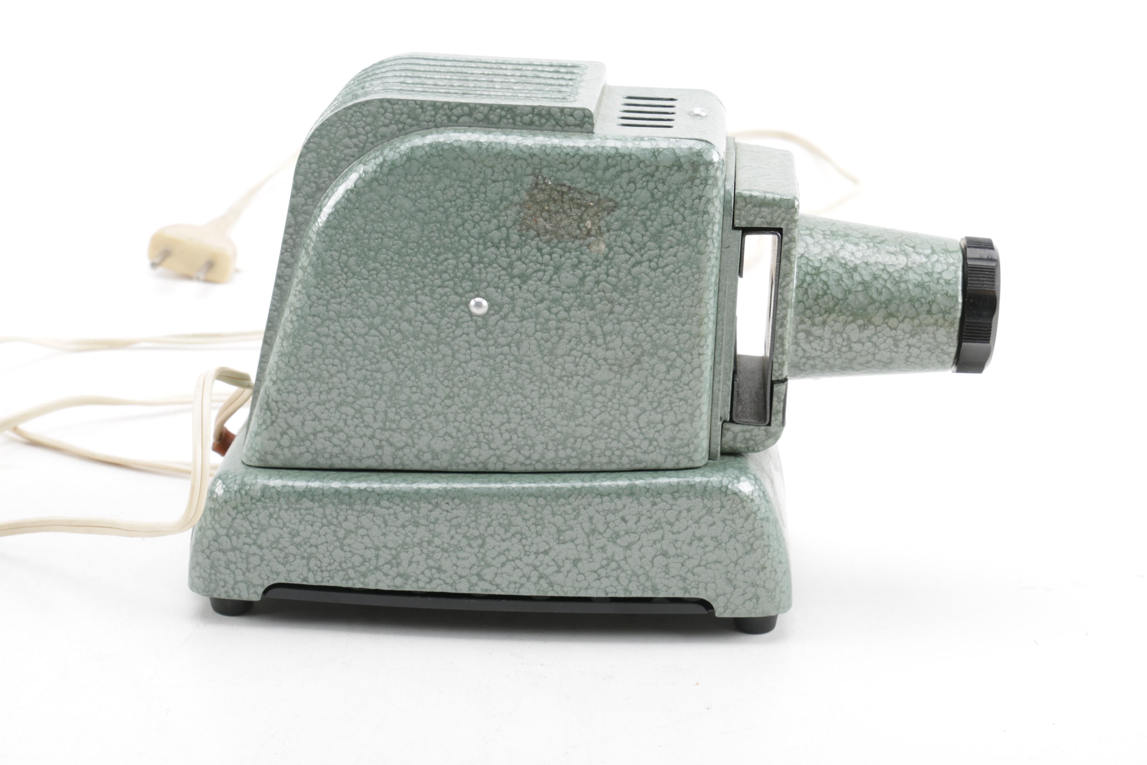 Mikroma Slide Projector and Accessories