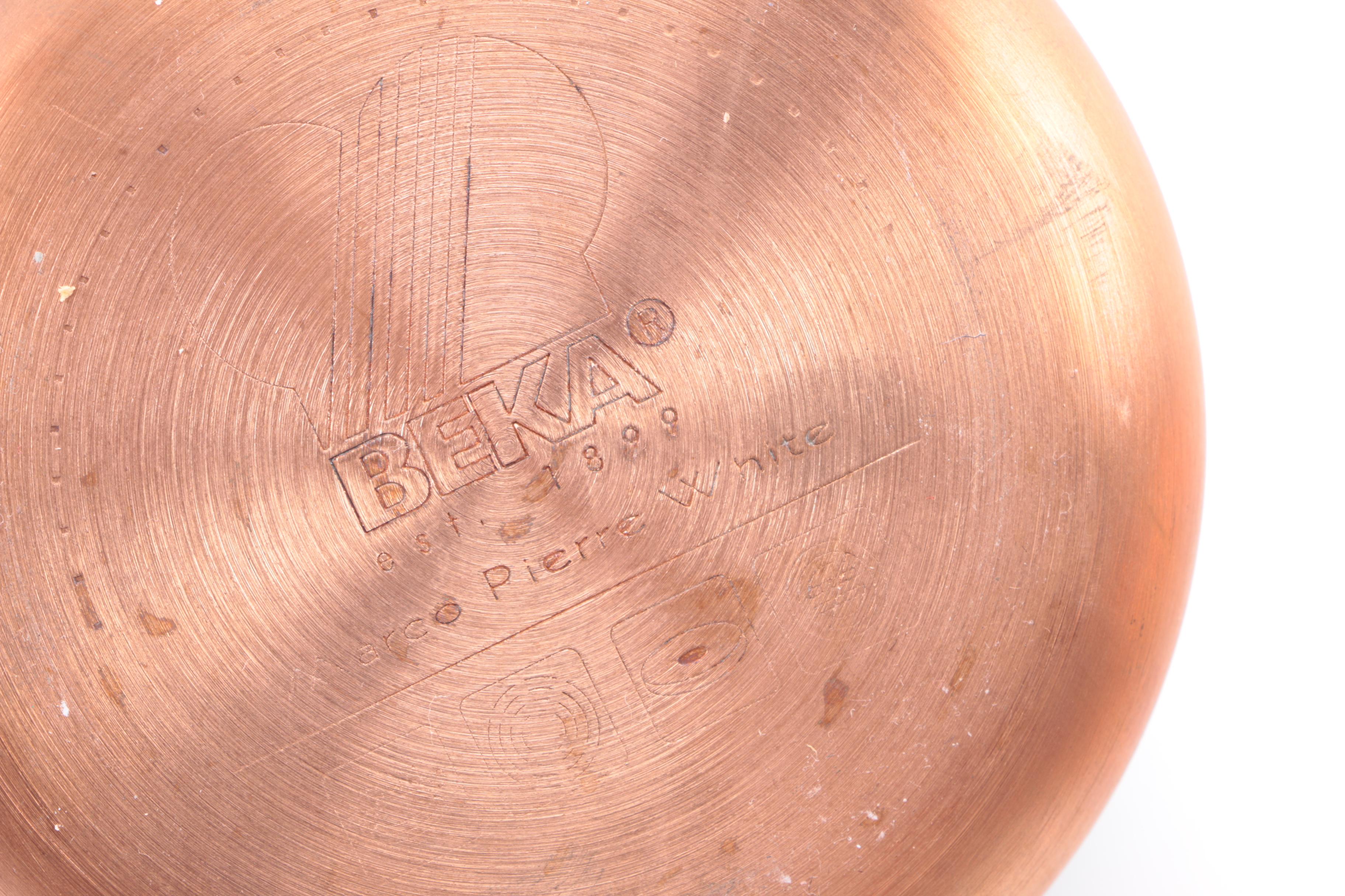 Assortment of Vintage Copper Cookware and Serveware