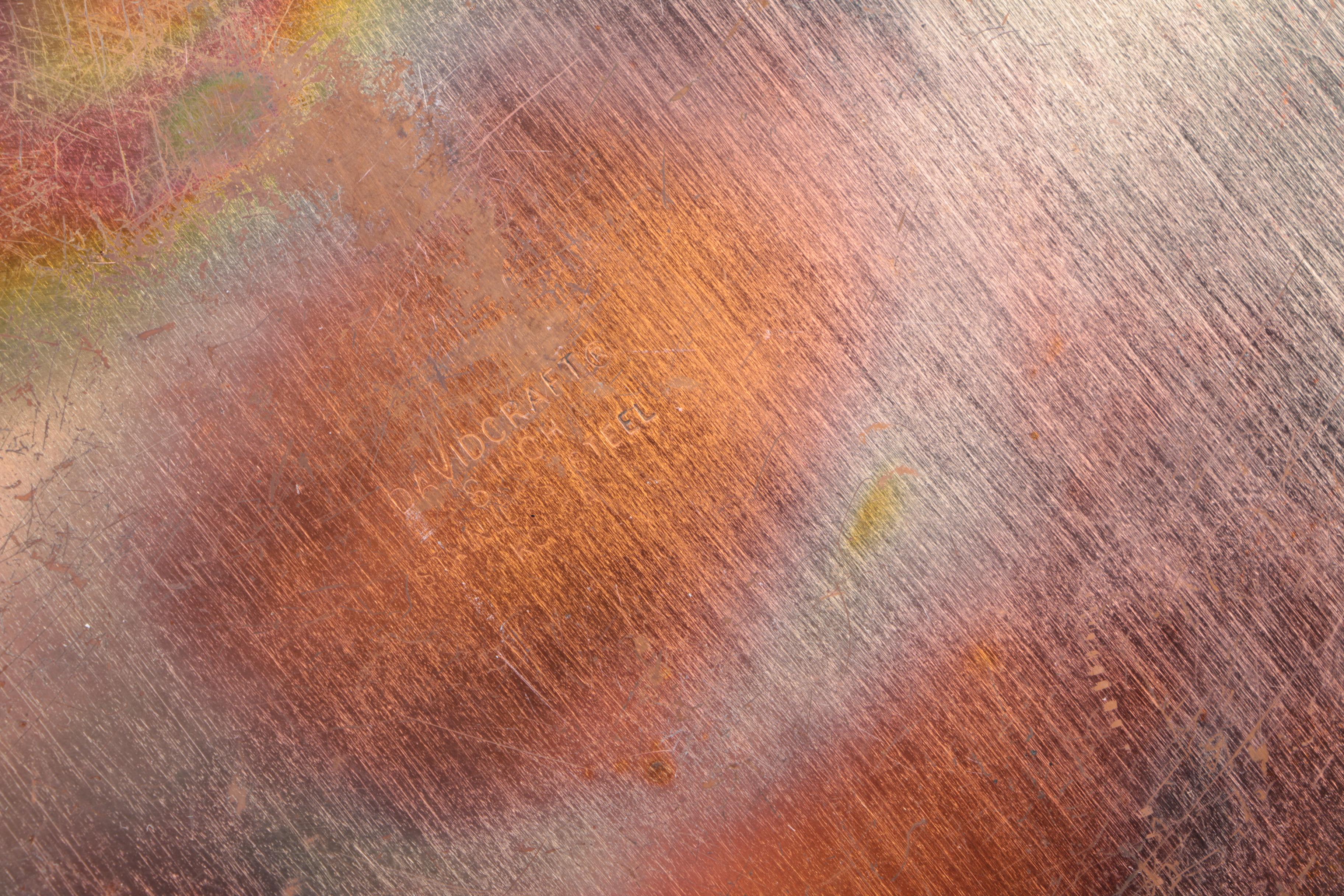 Assortment of Vintage Copper Cookware and Serveware