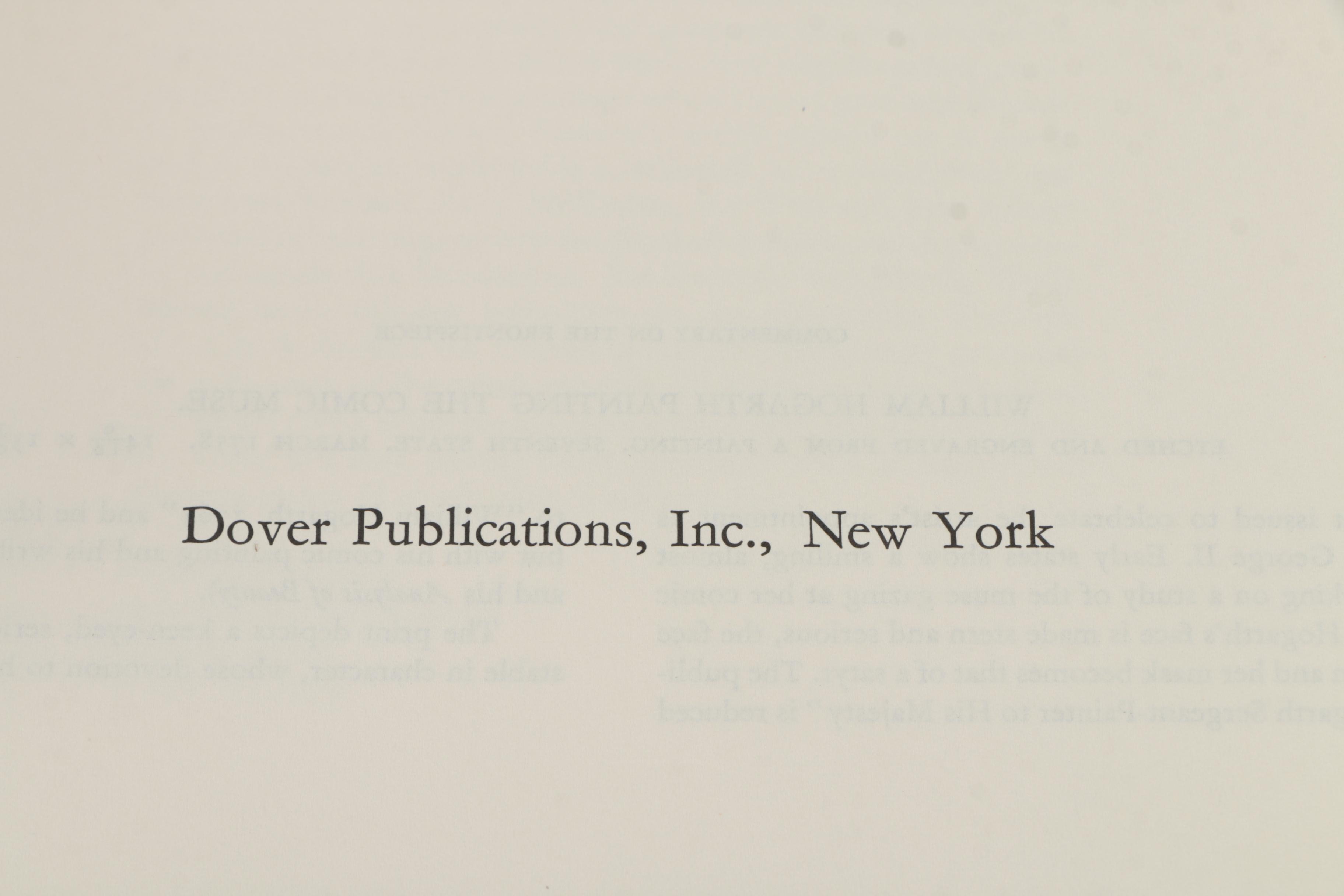 B. Baron Engraving After Hogarth's "Evening" from "Four Times of the Day" Series