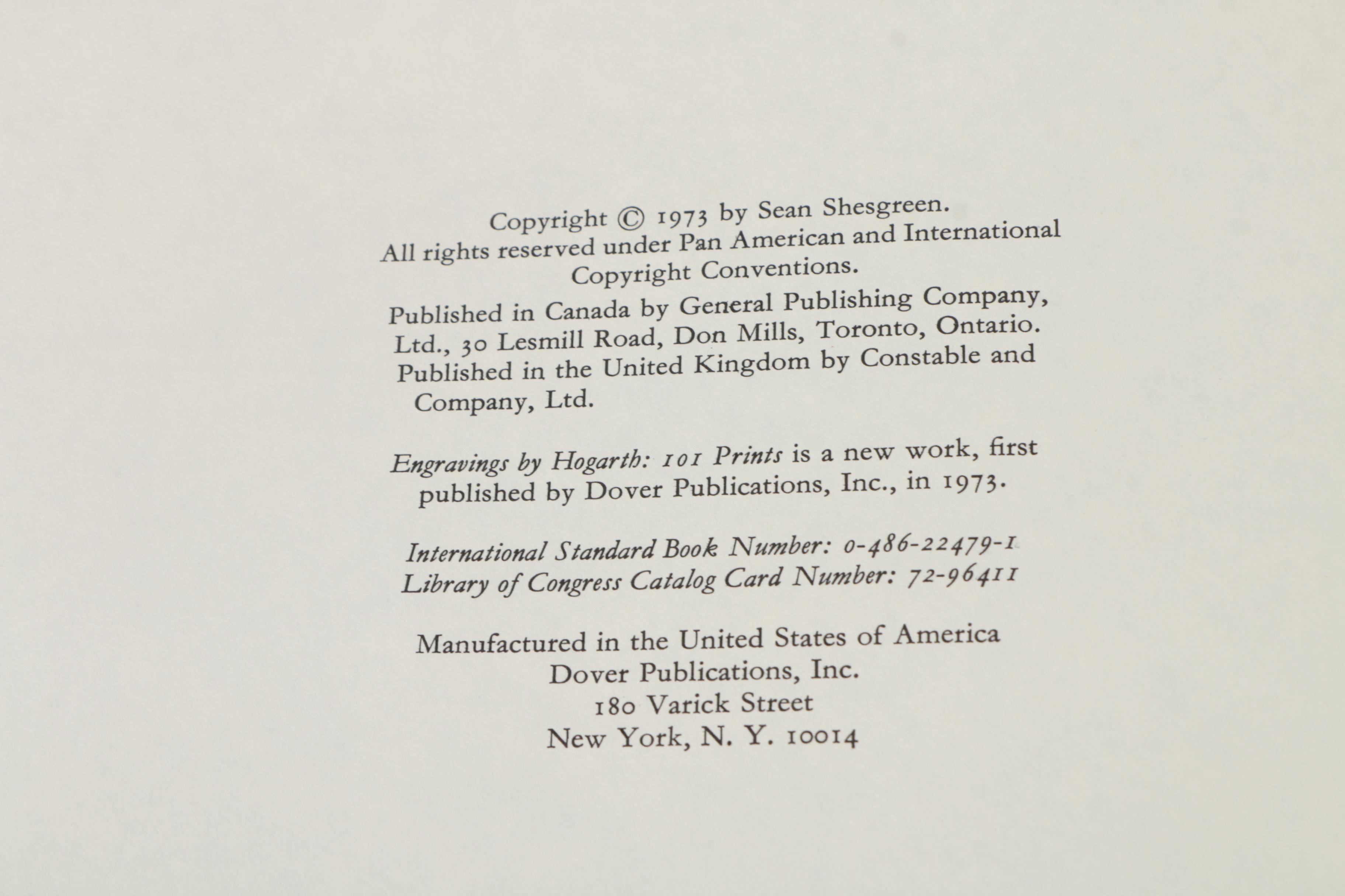 B. Baron Engraving After Hogarth's "Evening" from "Four Times of the Day" Series