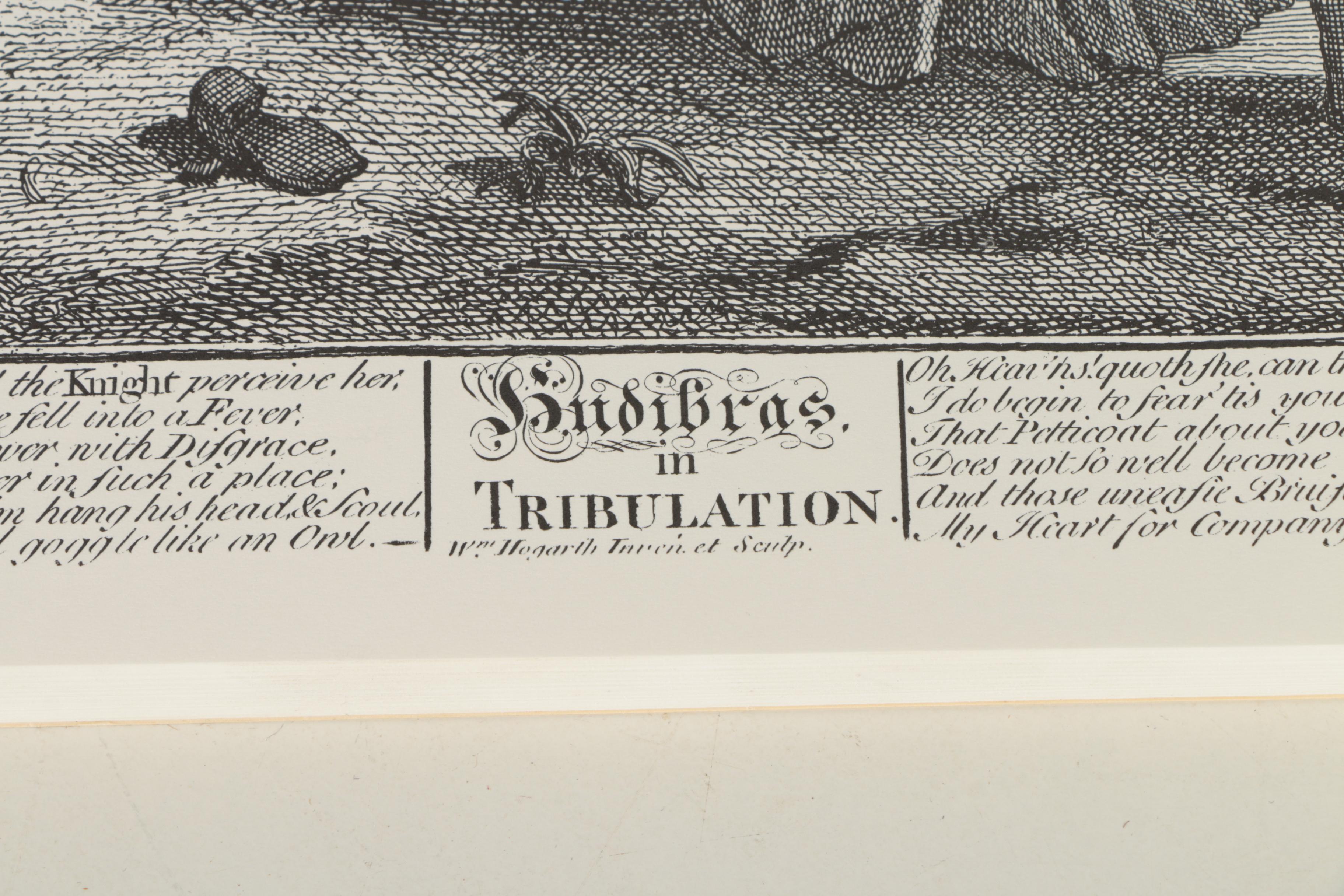 B. Baron Engraving After Hogarth's "Evening" from "Four Times of the Day" Series
