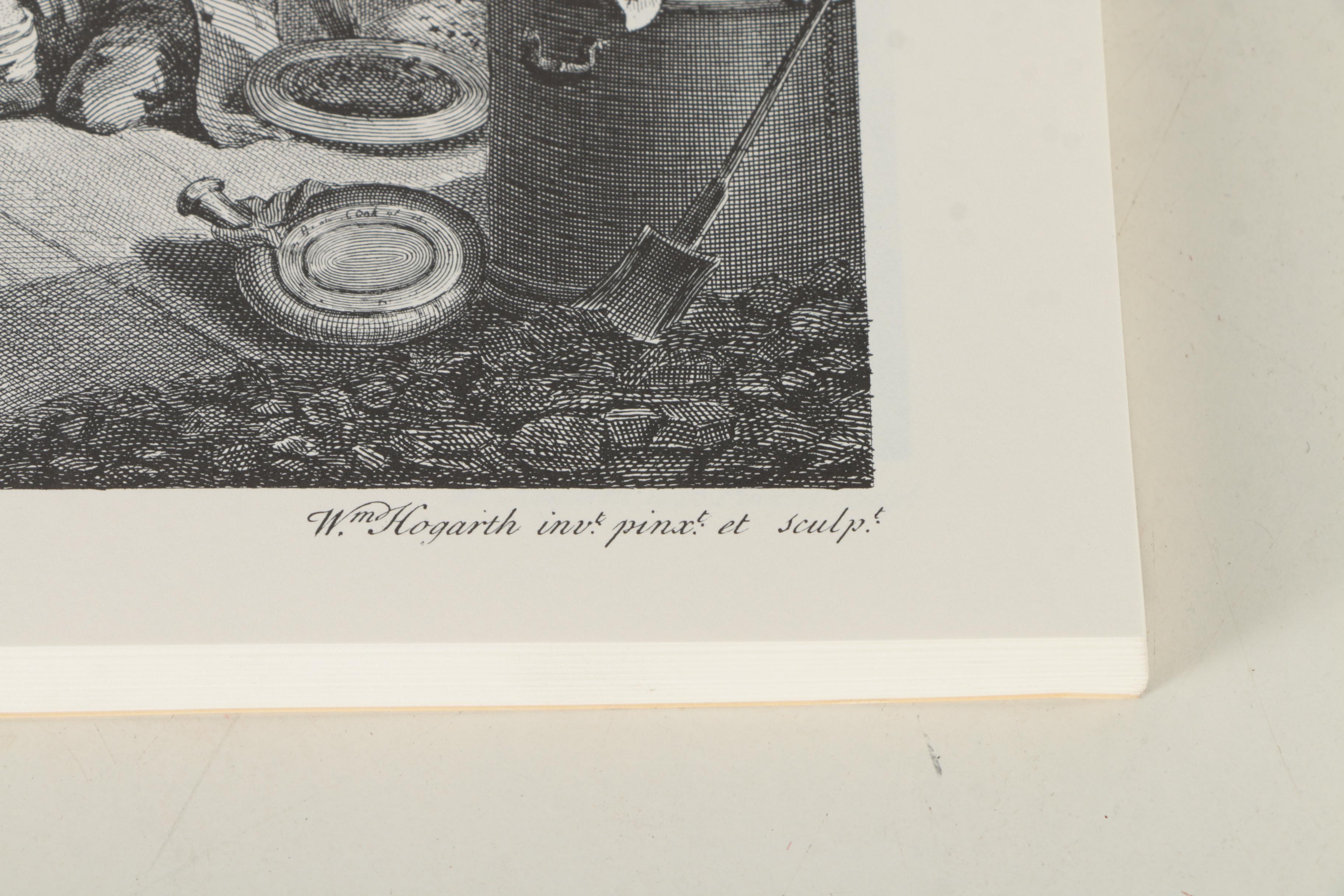 B. Baron Engraving After Hogarth's "Evening" from "Four Times of the Day" Series