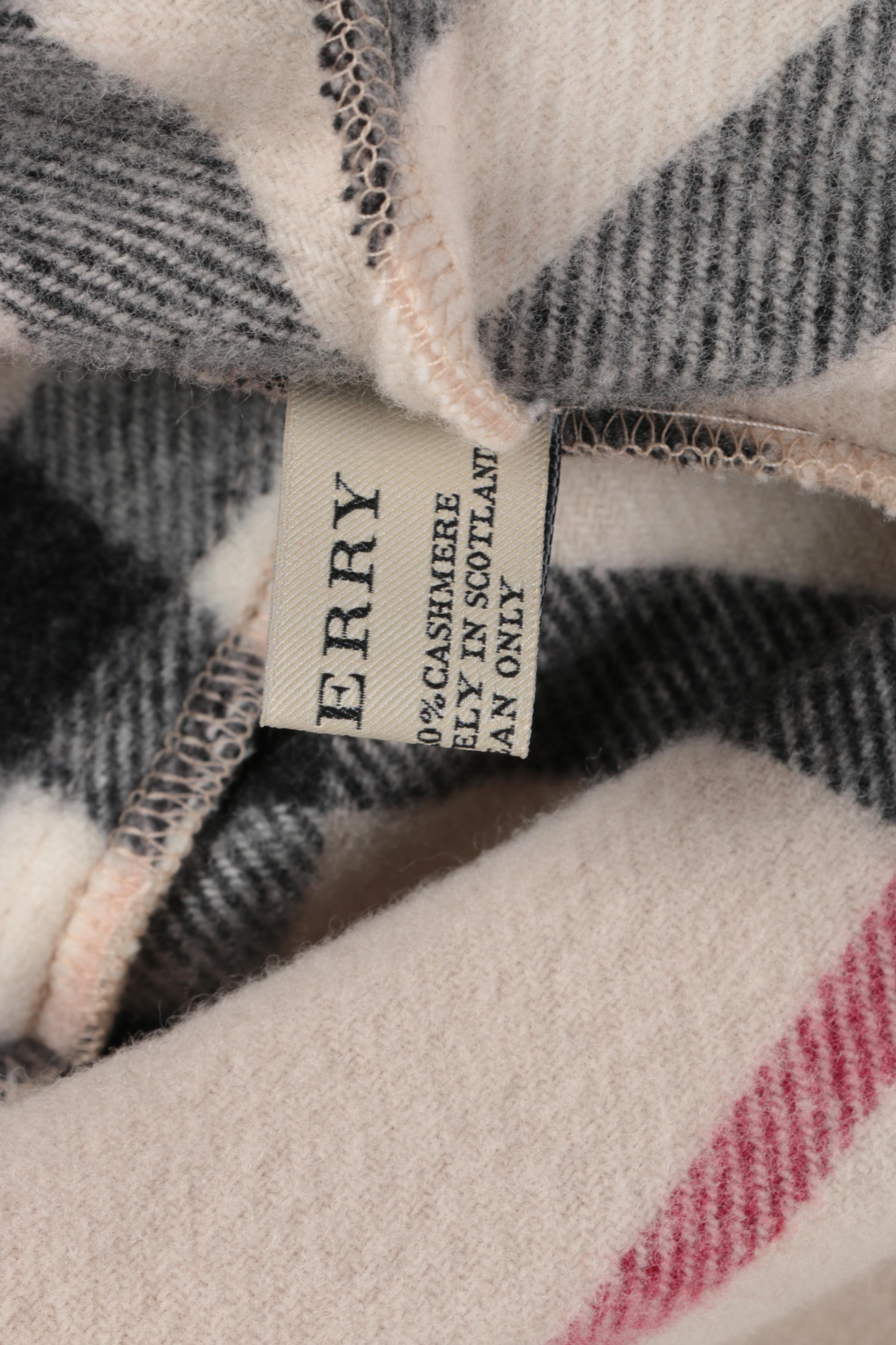 Burberry Wool Shawl