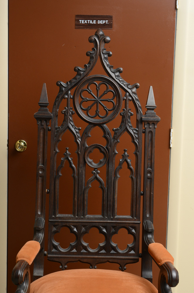 19th Century Gothic Revival Arm Chair