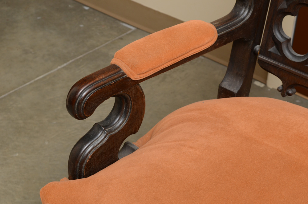 19th Century Gothic Revival Arm Chair