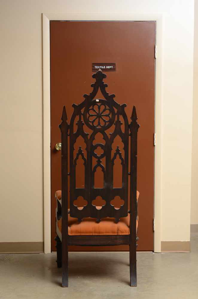 19th Century Gothic Revival Arm Chair