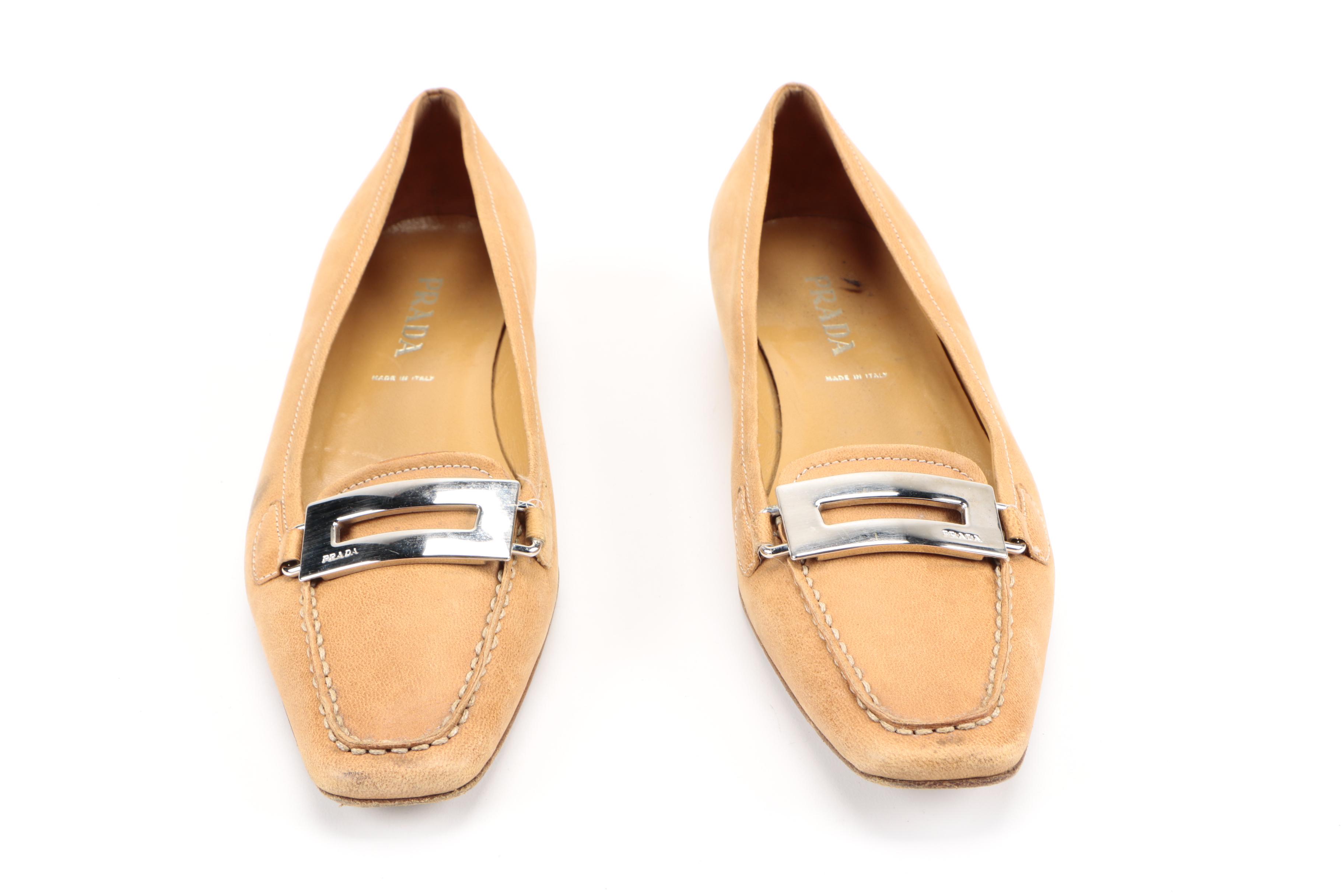 Women's Prada and Coach Loafers