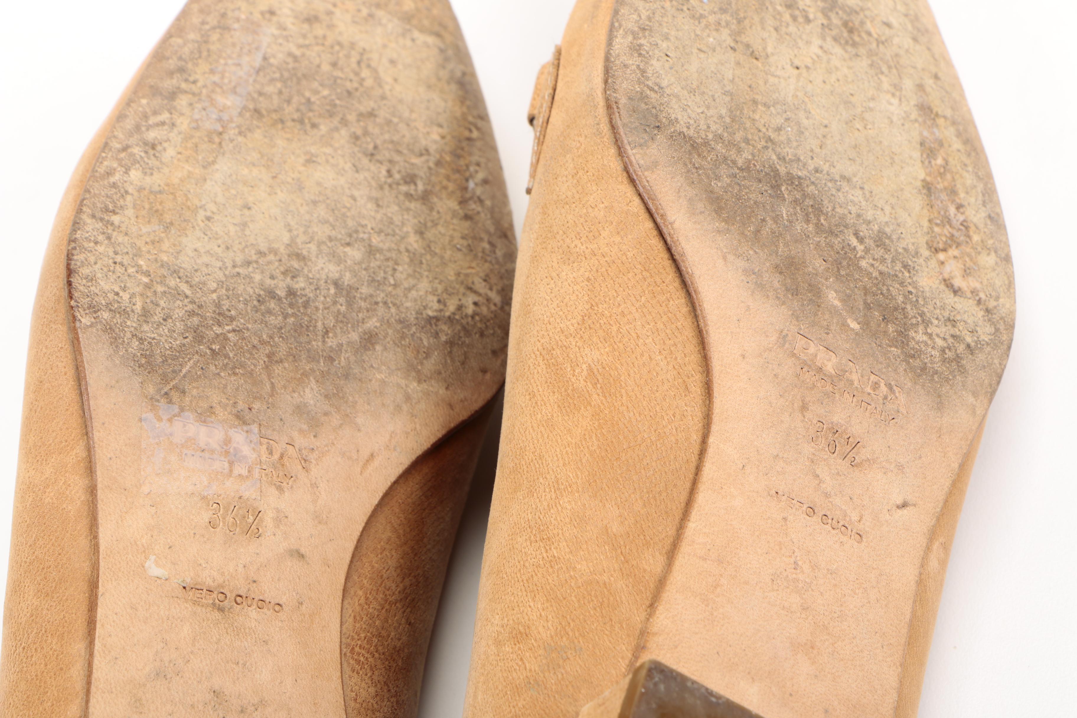 Women's Prada and Coach Loafers