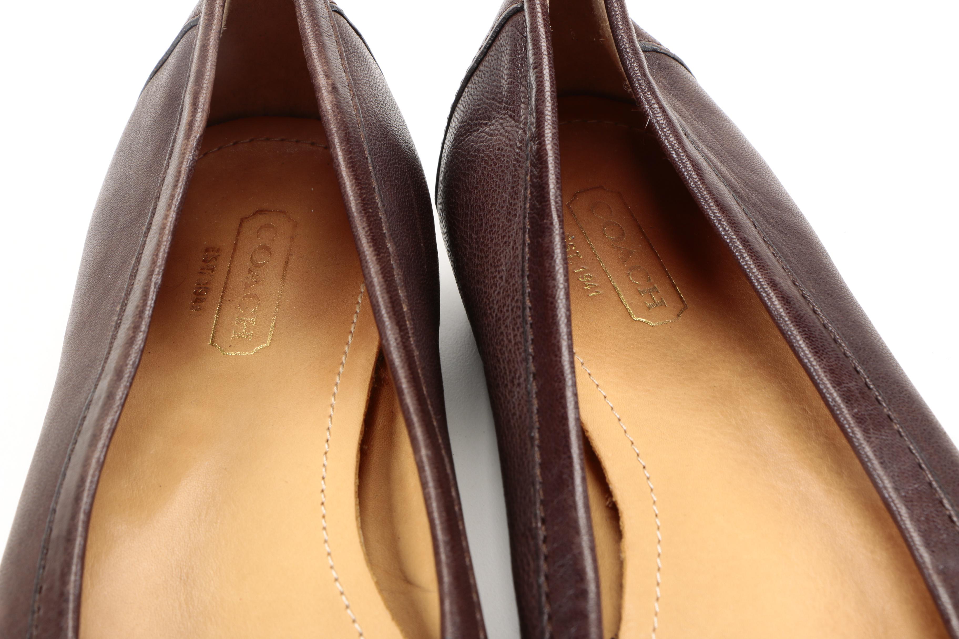 Women's Prada and Coach Loafers