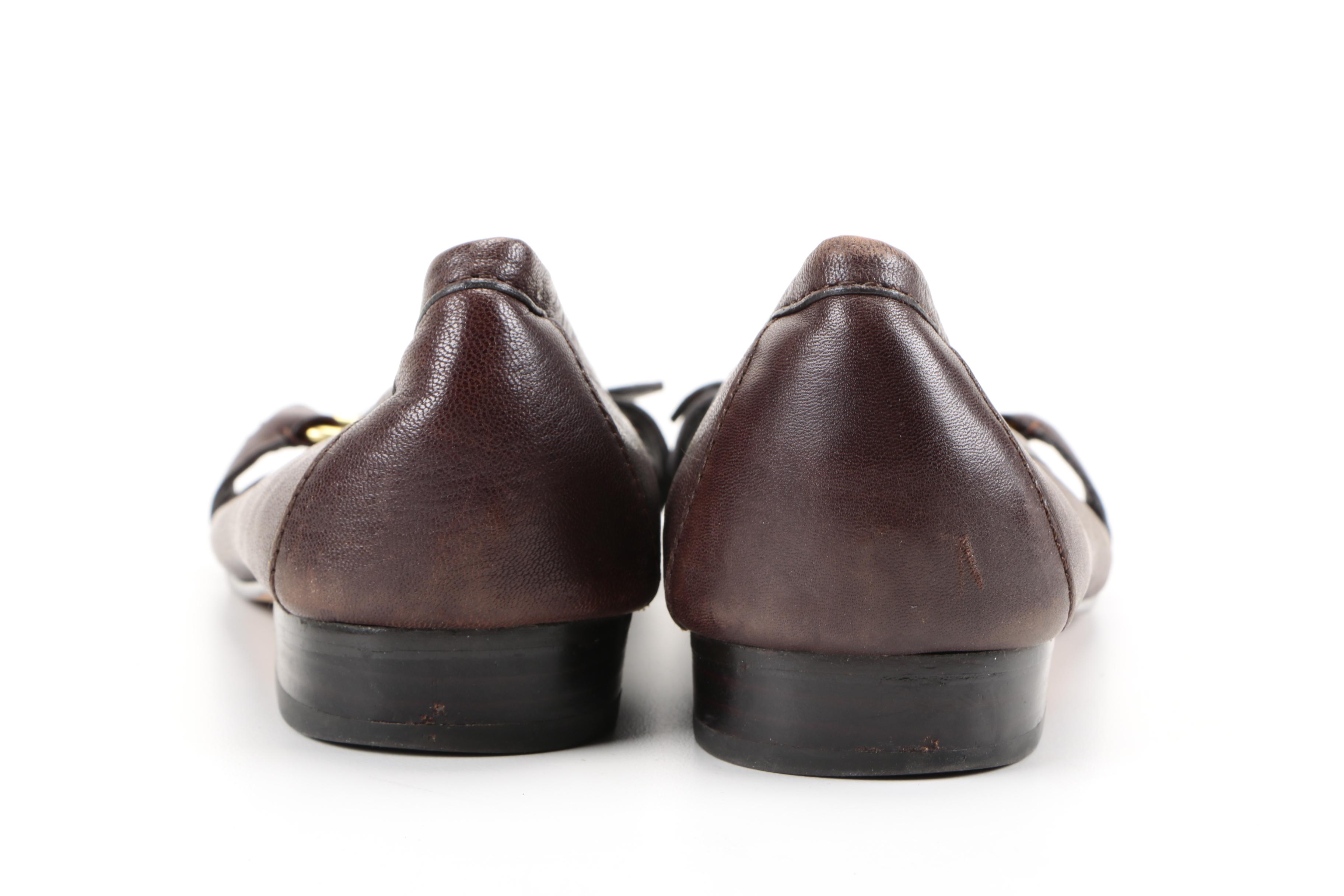 Women's Prada and Coach Loafers