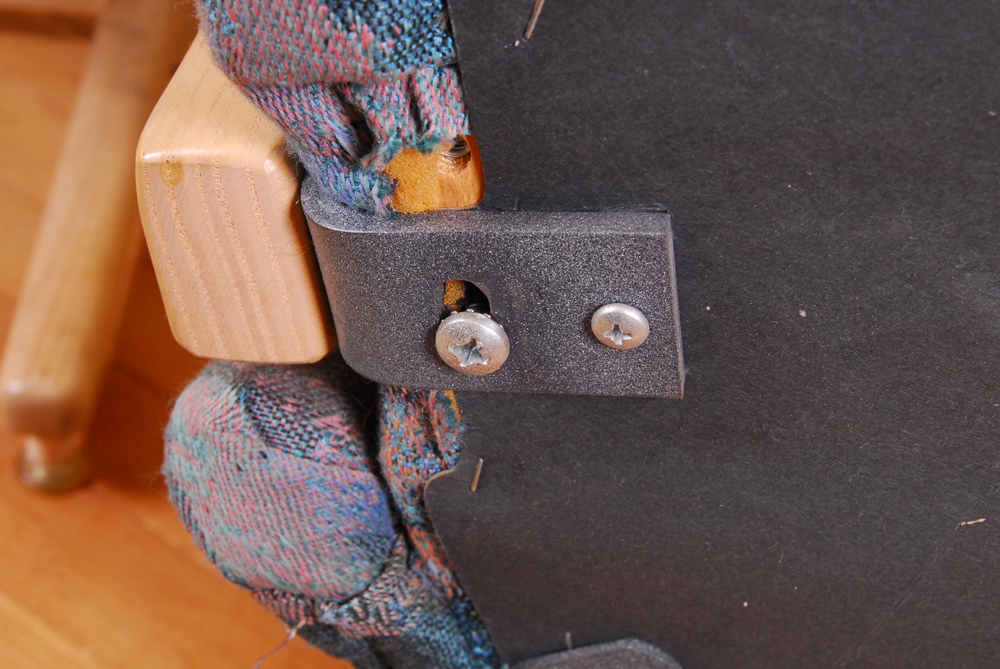 1980s Blond Oak Bar Chairs By Chromcraft