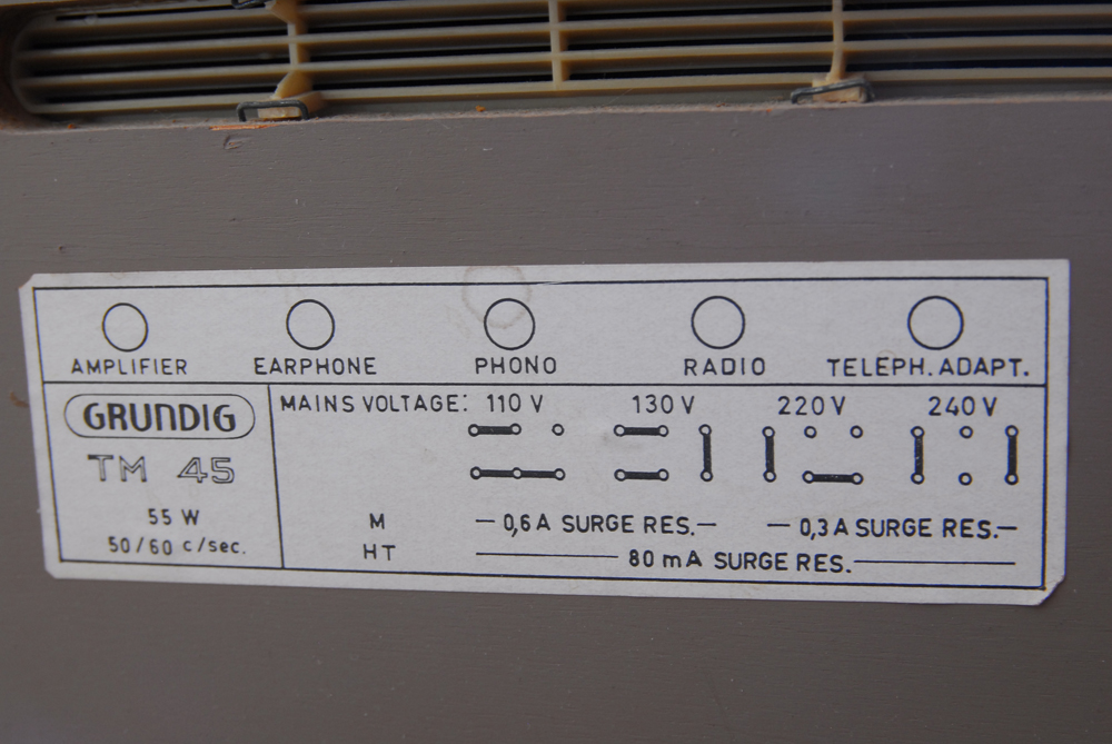 Grundig Stereo Console