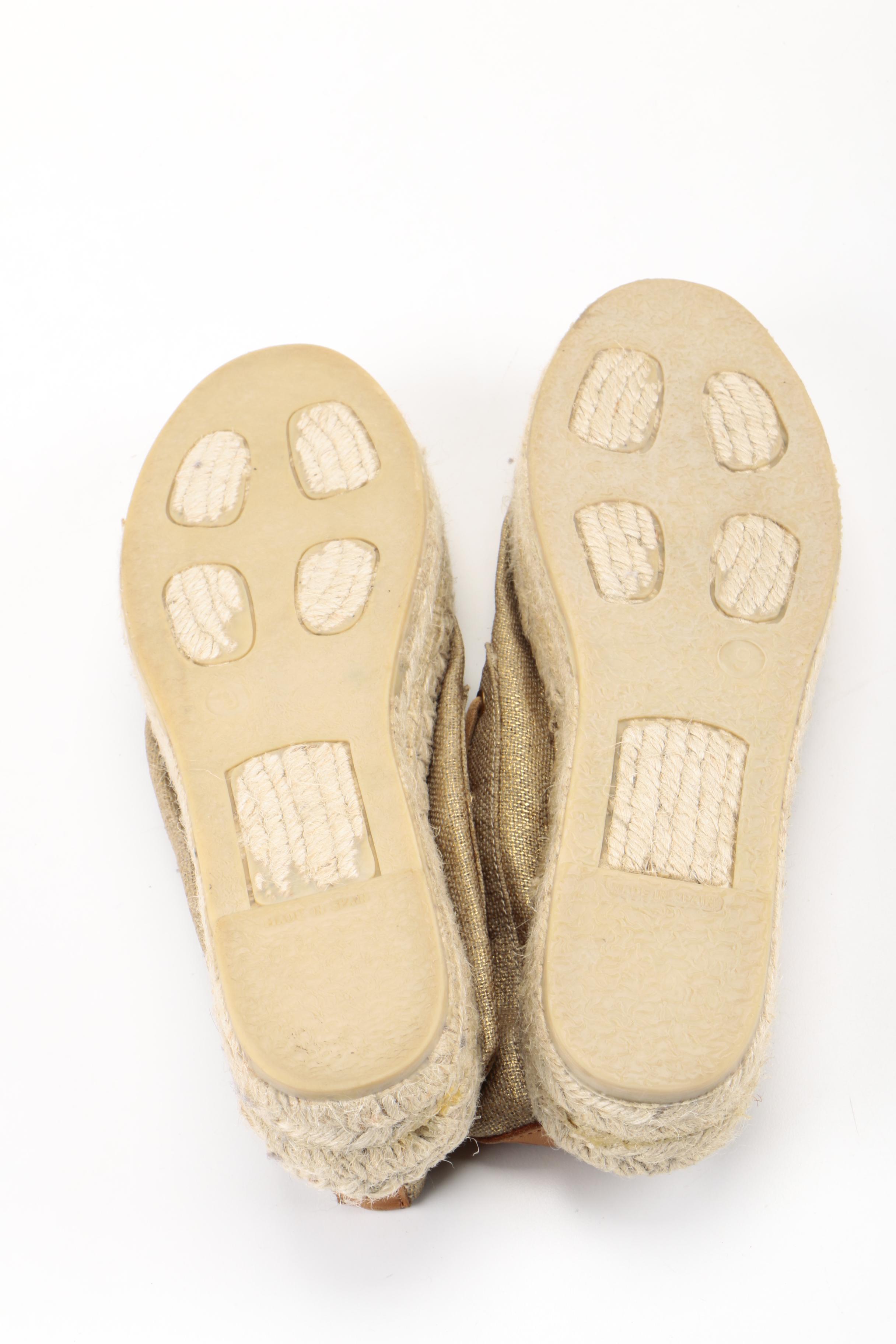 Women's Rattan Shoes Including Tory Burch