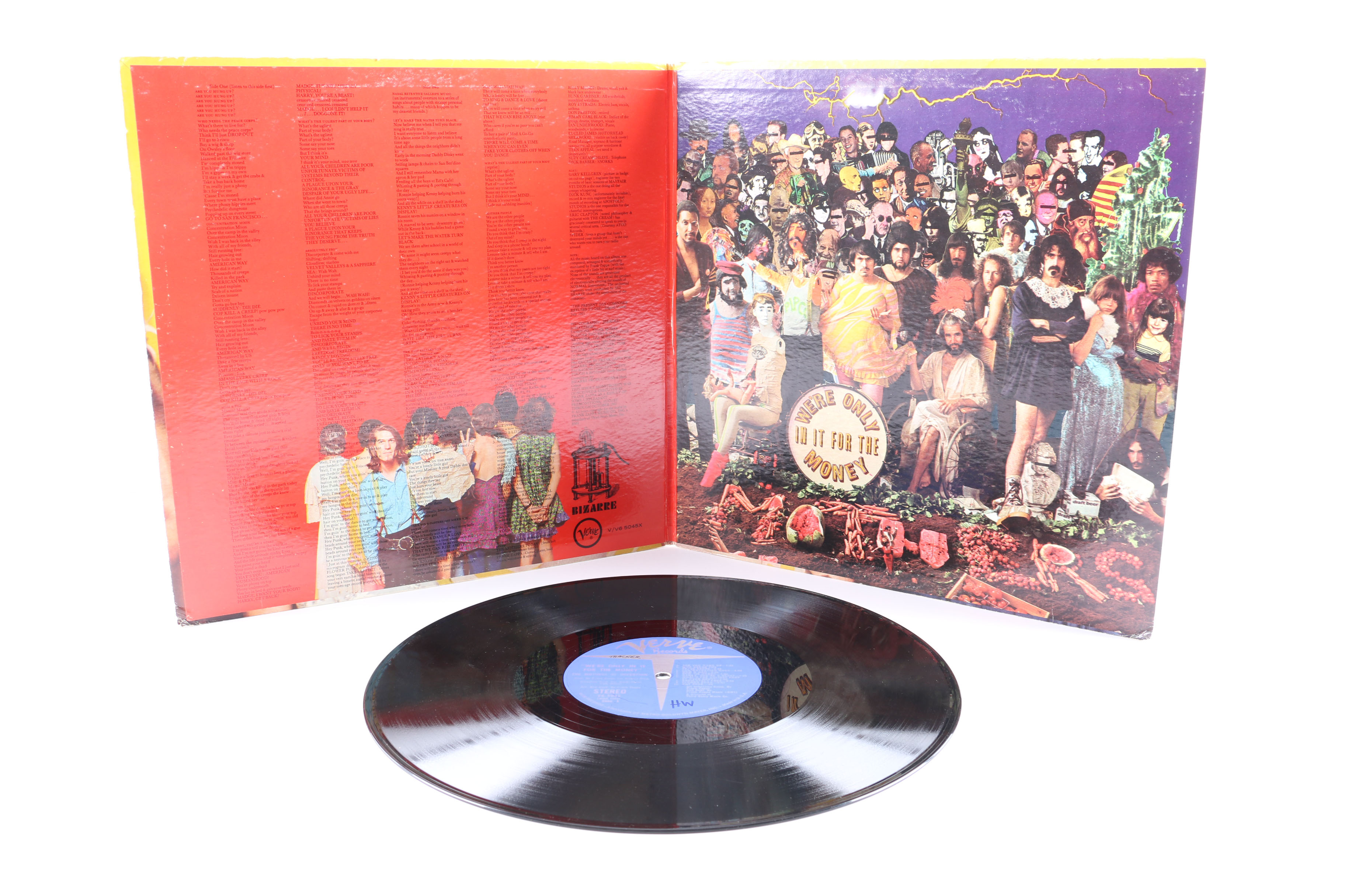The Mothers Of Invention "We're Only In It For The Money" Original US Pressing