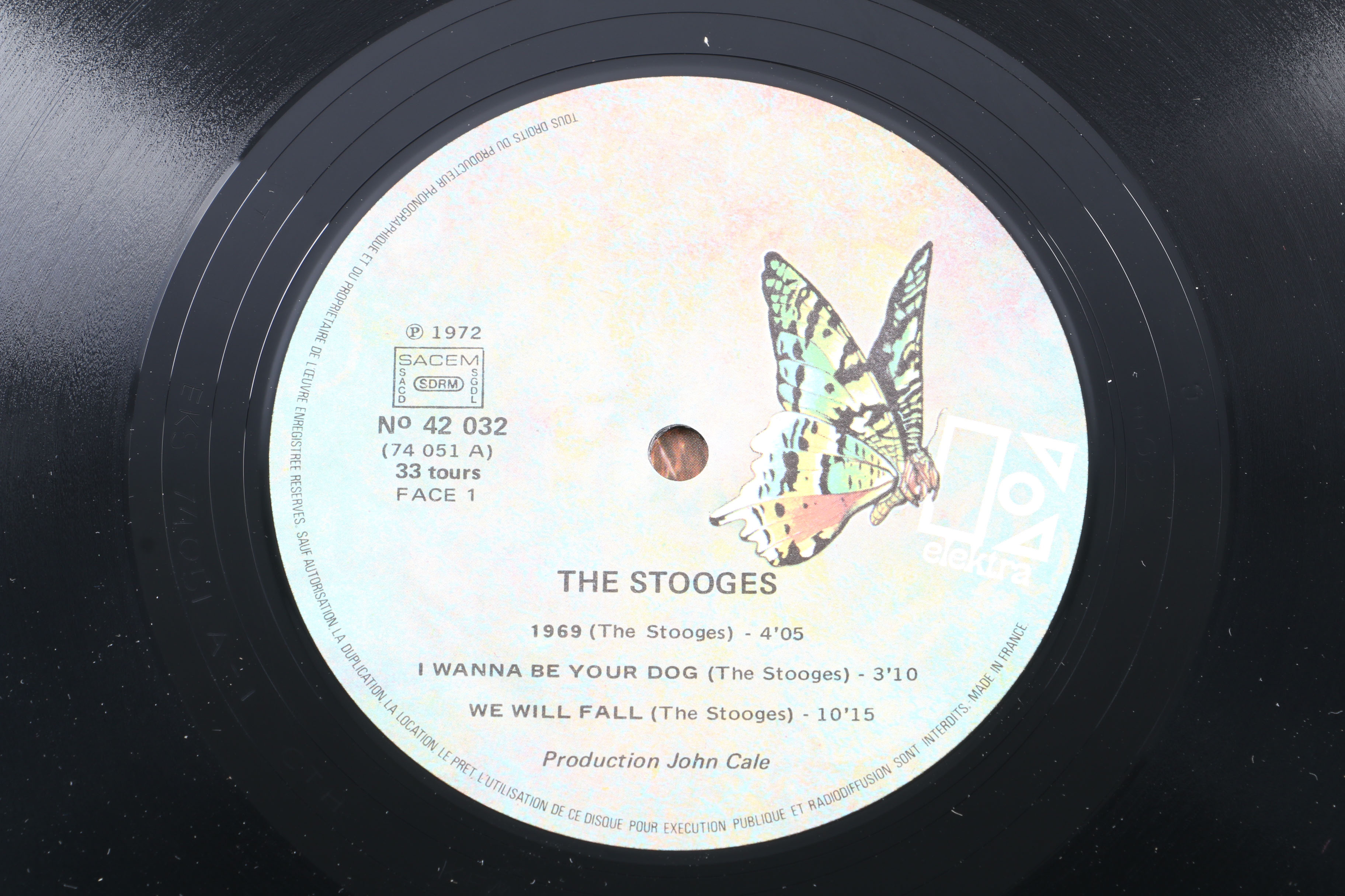 The Stooges "S/T" French Pressing LP