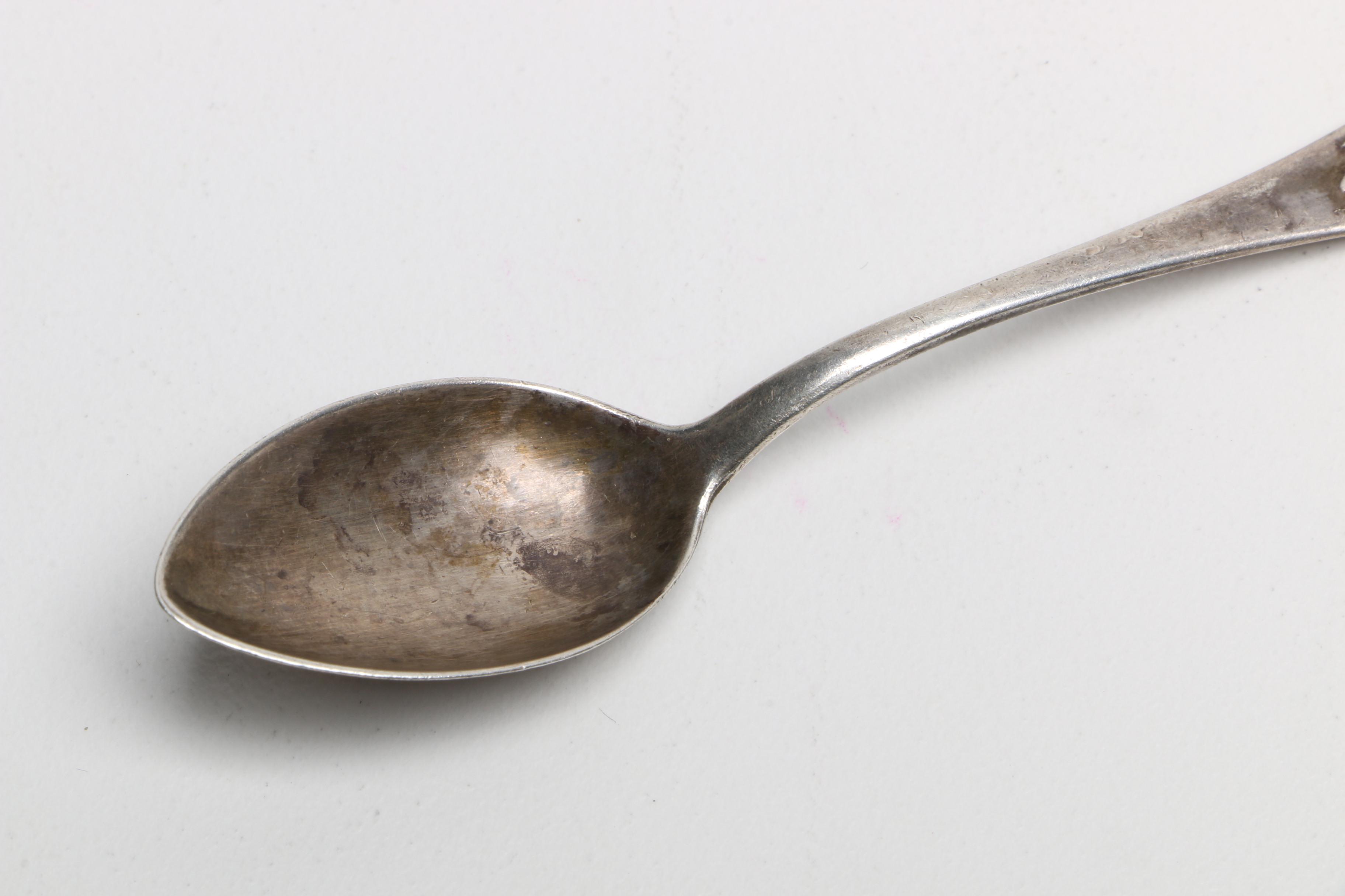 Sterling Spoons with Alvin Mfg. Co. and Norwegian Magnus Aase 830 Silver Spoon