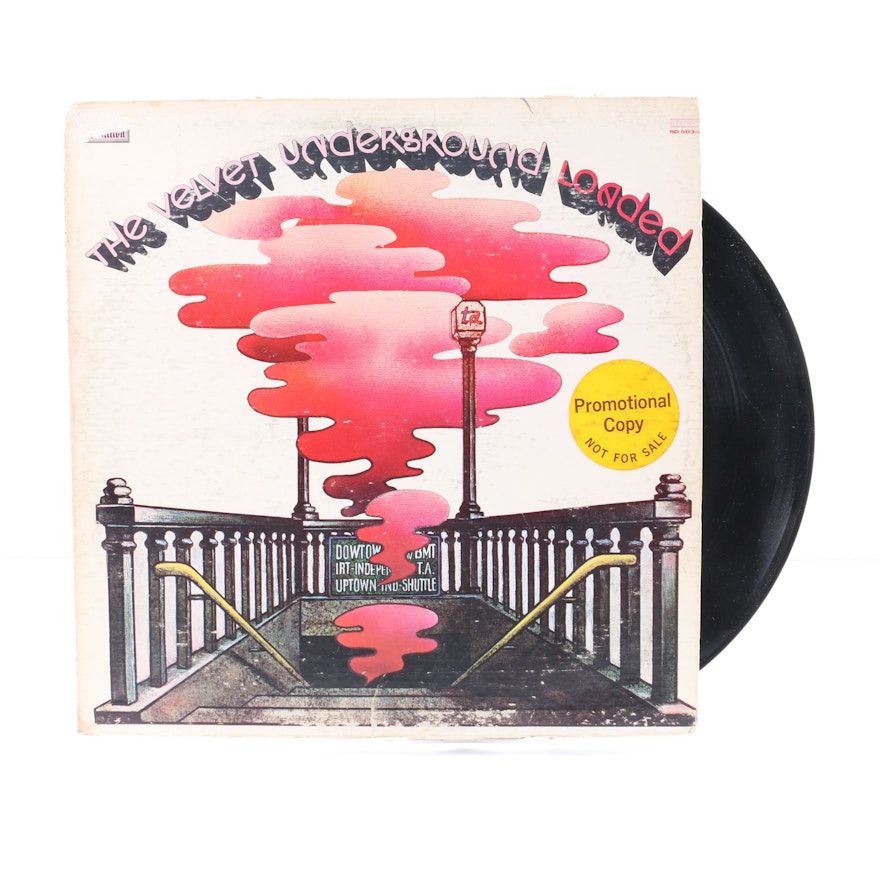 The Velvet Underground "Loaded" White Label Promotional LP