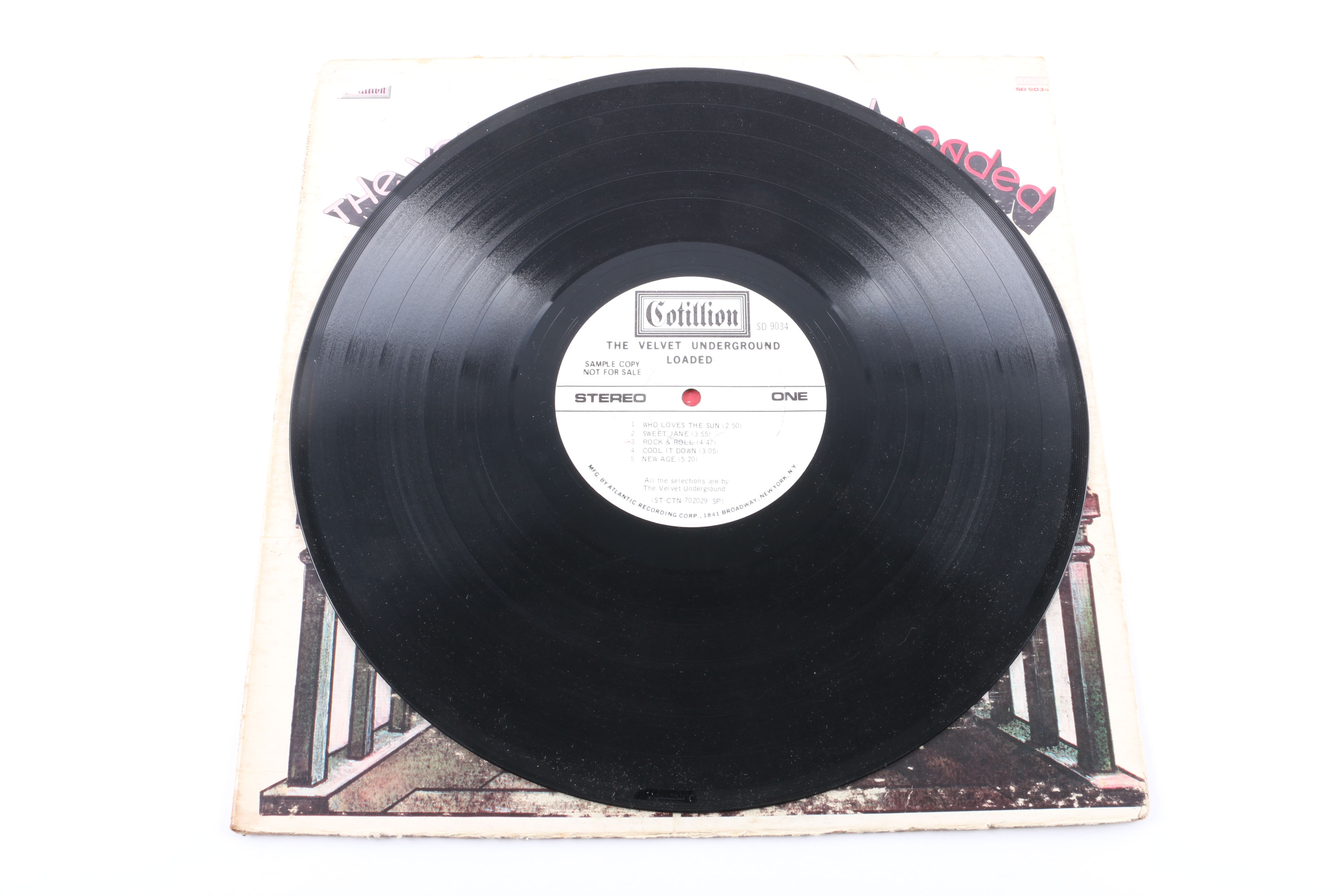 The Velvet Underground "Loaded" White Label Promotional LP