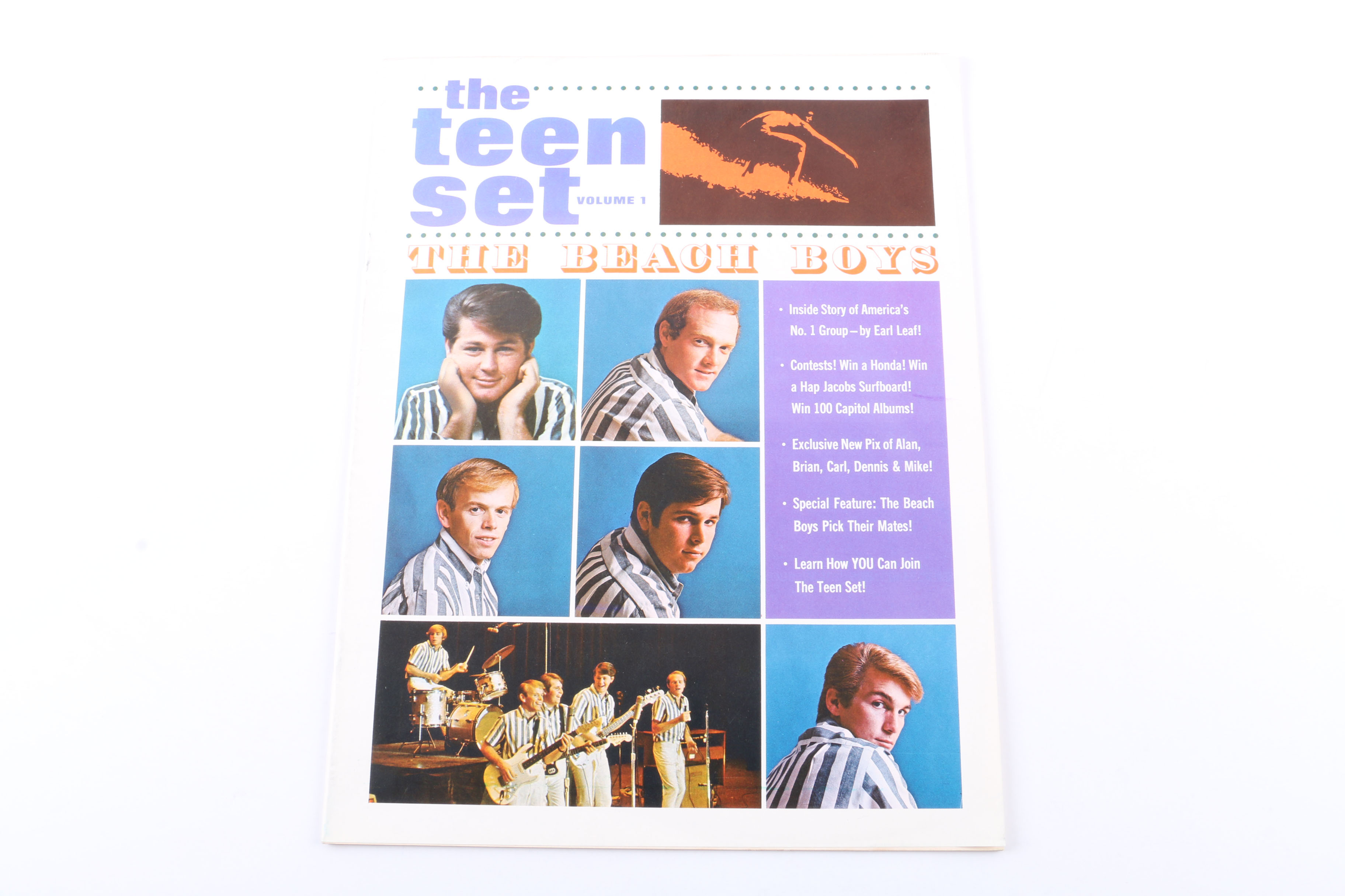 "The Beach Boys Today!" Original US Mono LP with "The Teen Set" Magazine