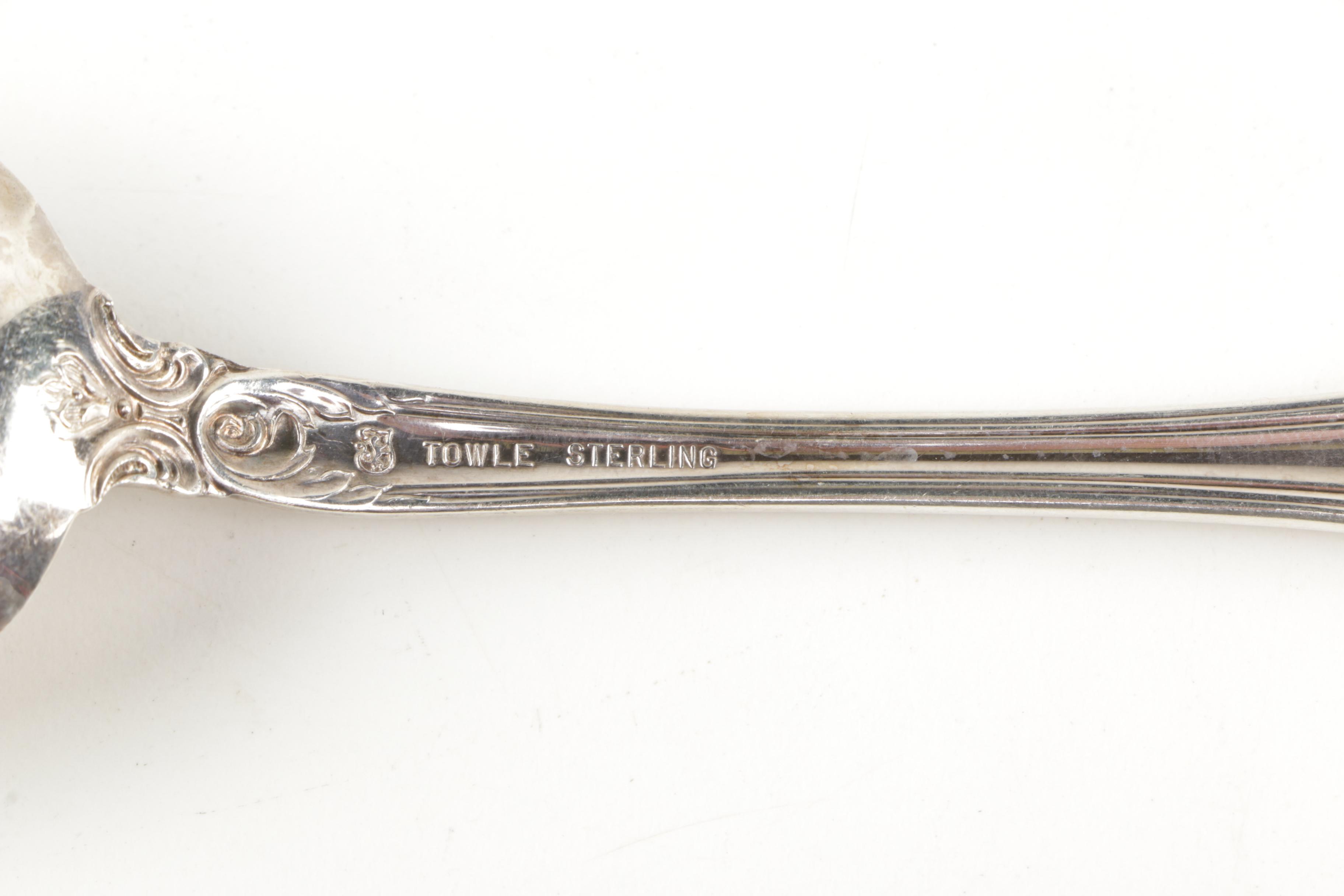 Towle "Old Master" Sterling Silver Flatware Set