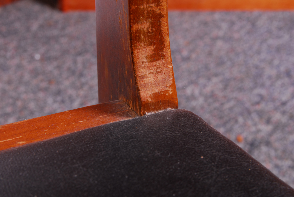 Set of Vintage Mid Century Modern Dining Chairs by The Liberty Chair Company