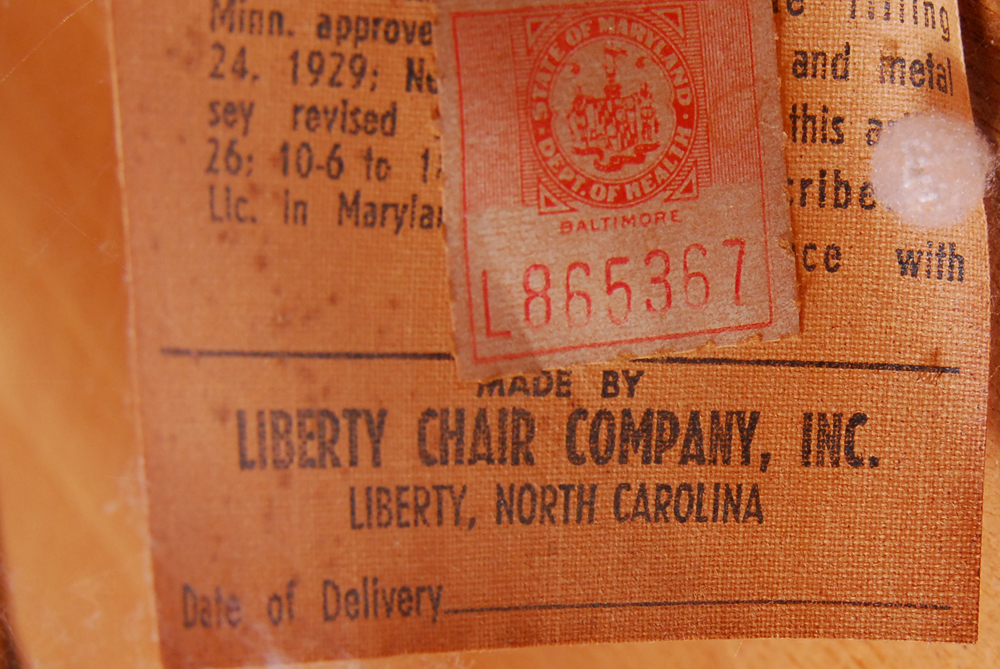 Set of Vintage Mid Century Modern Dining Chairs by The Liberty Chair Company