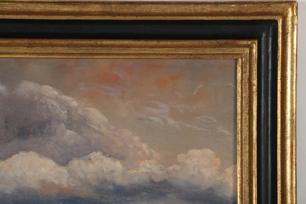 Oil Painting on Board of the Steamboat "Hendrik Hudson"