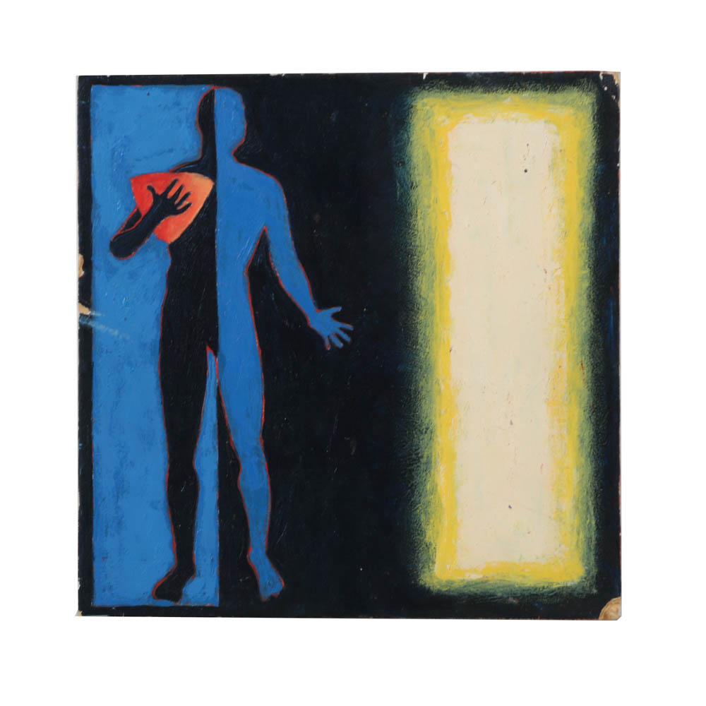 Oil Painting on Board "Tithonus"