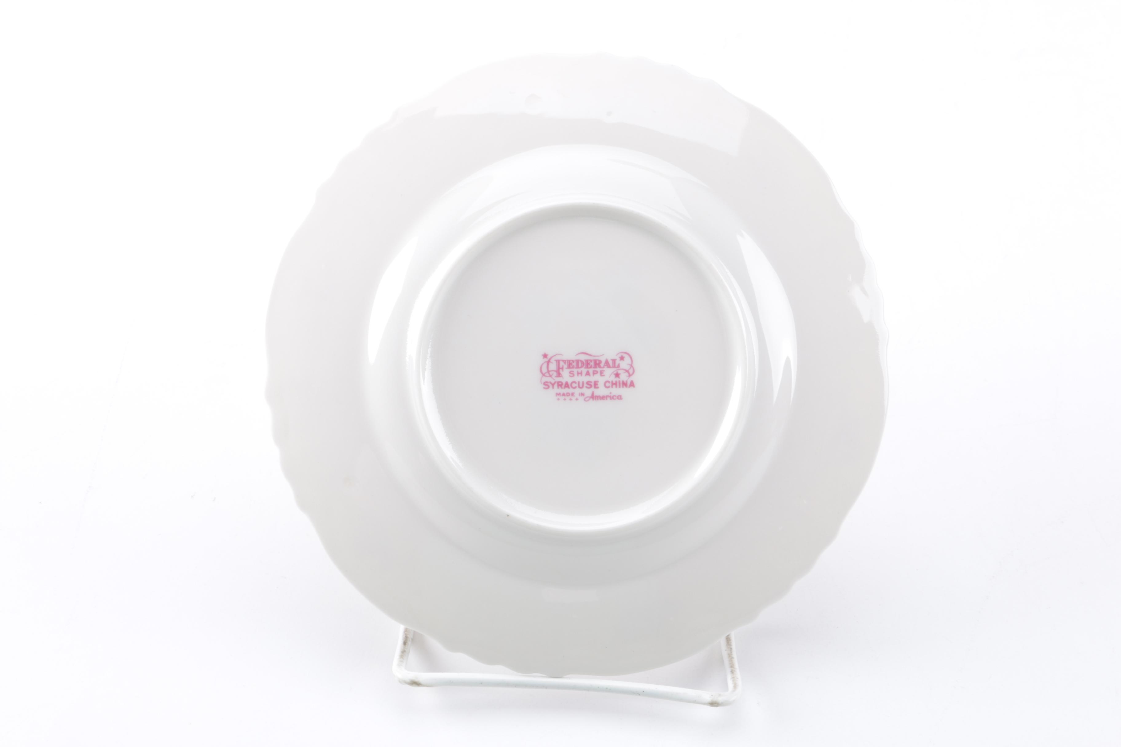 Syracuse "Victoria" China Tableware