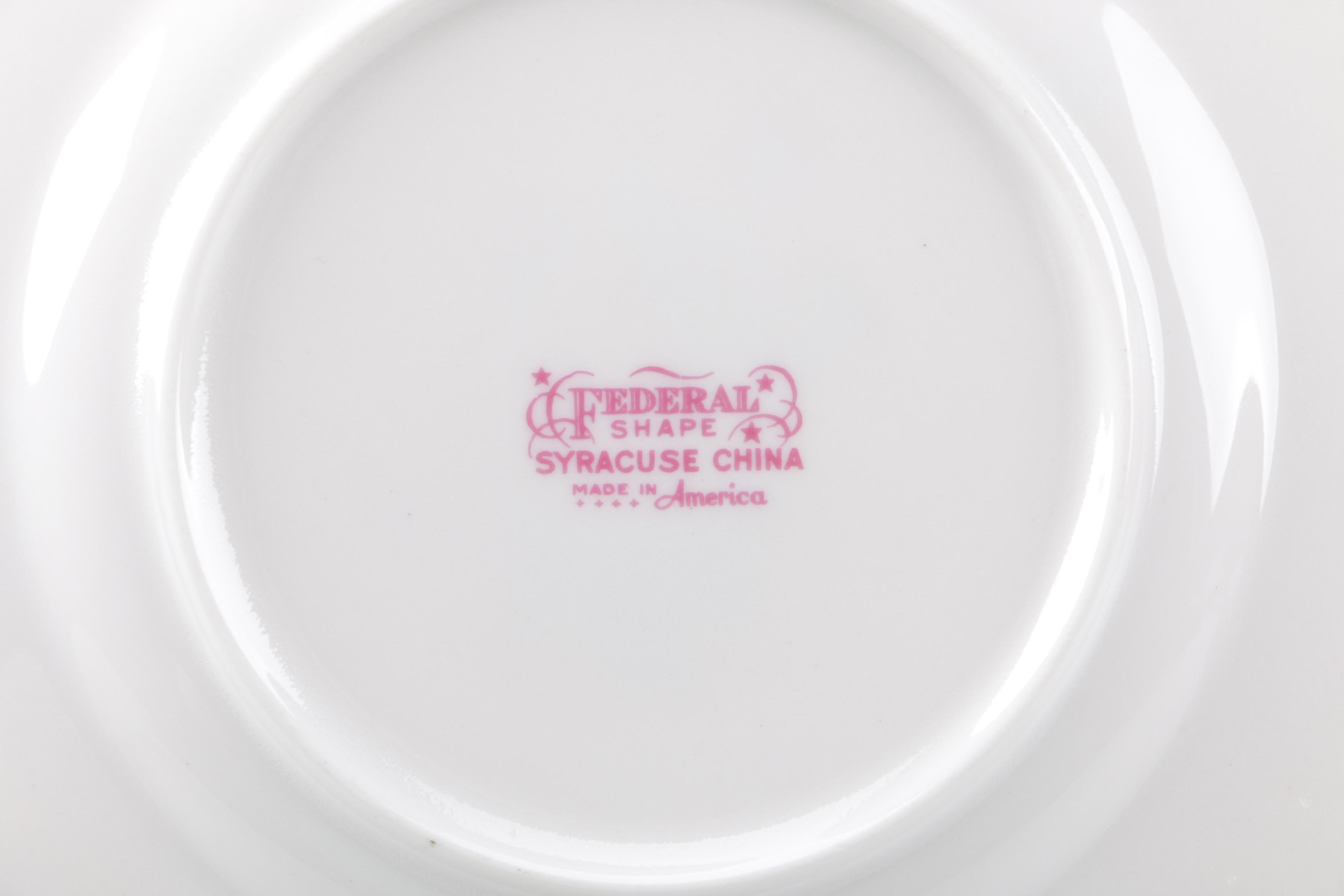 Syracuse "Victoria" China Tableware