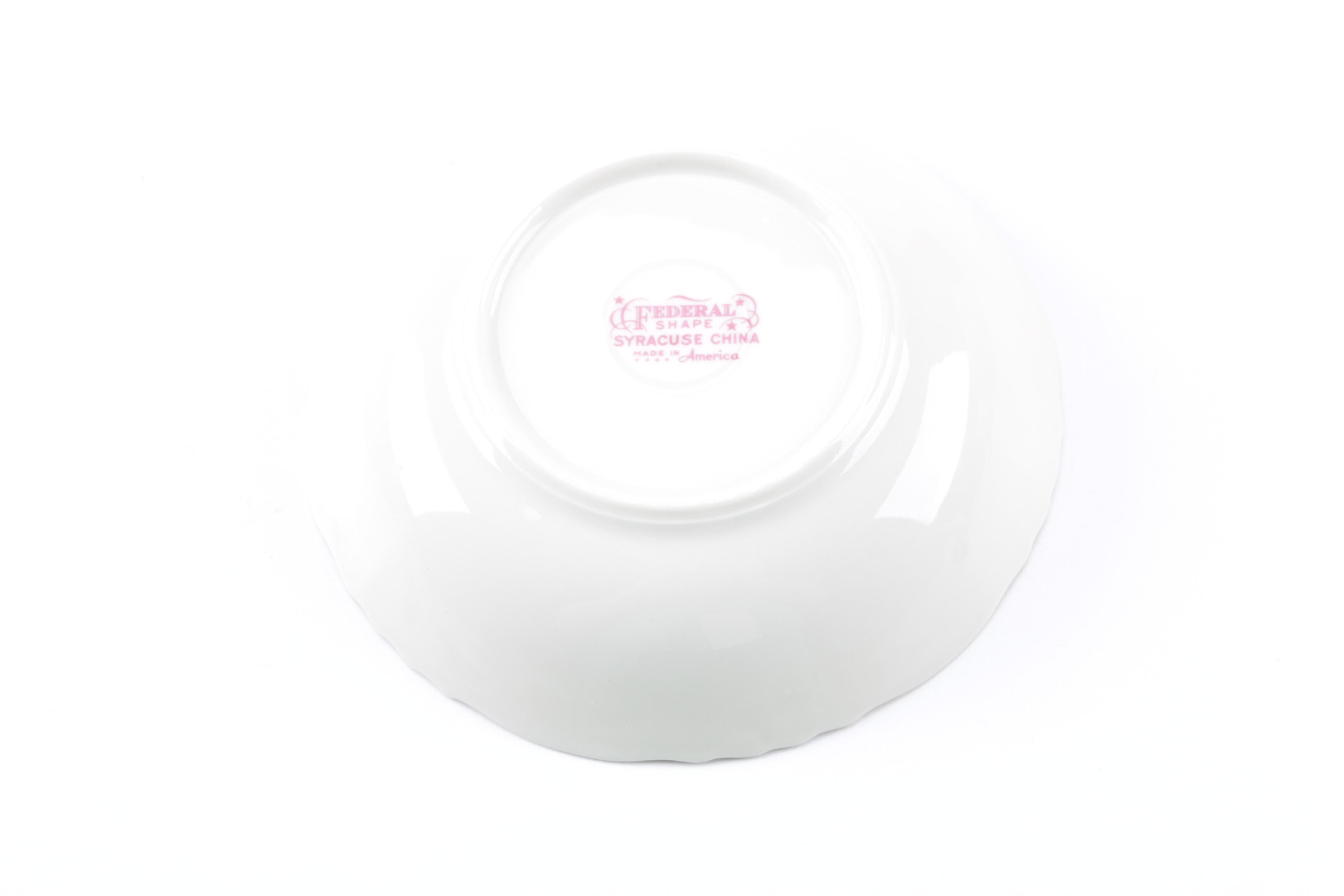 Syracuse "Victoria" China Tableware