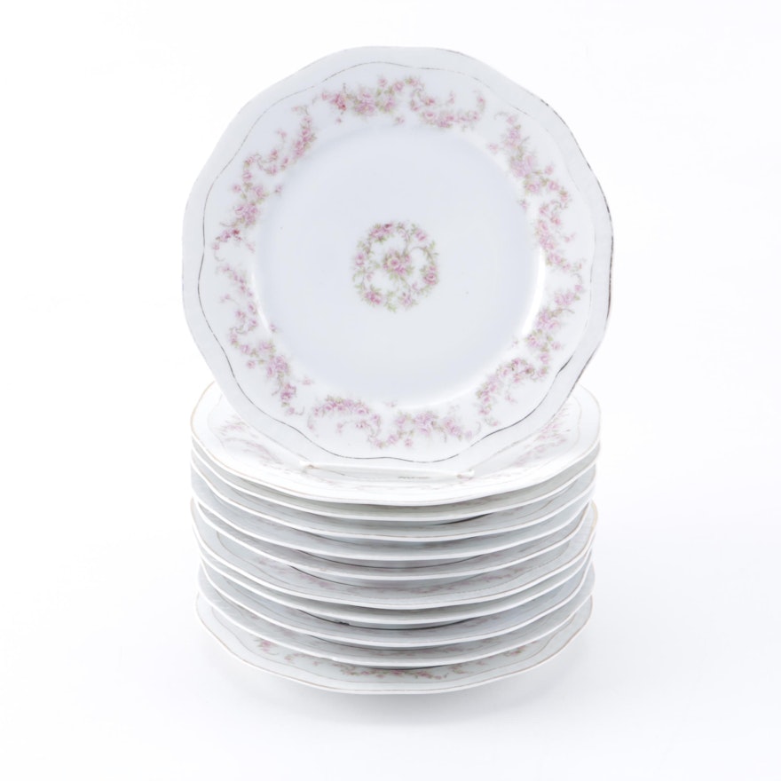 Zeh Scherzer Bavaria Porcelain Plates