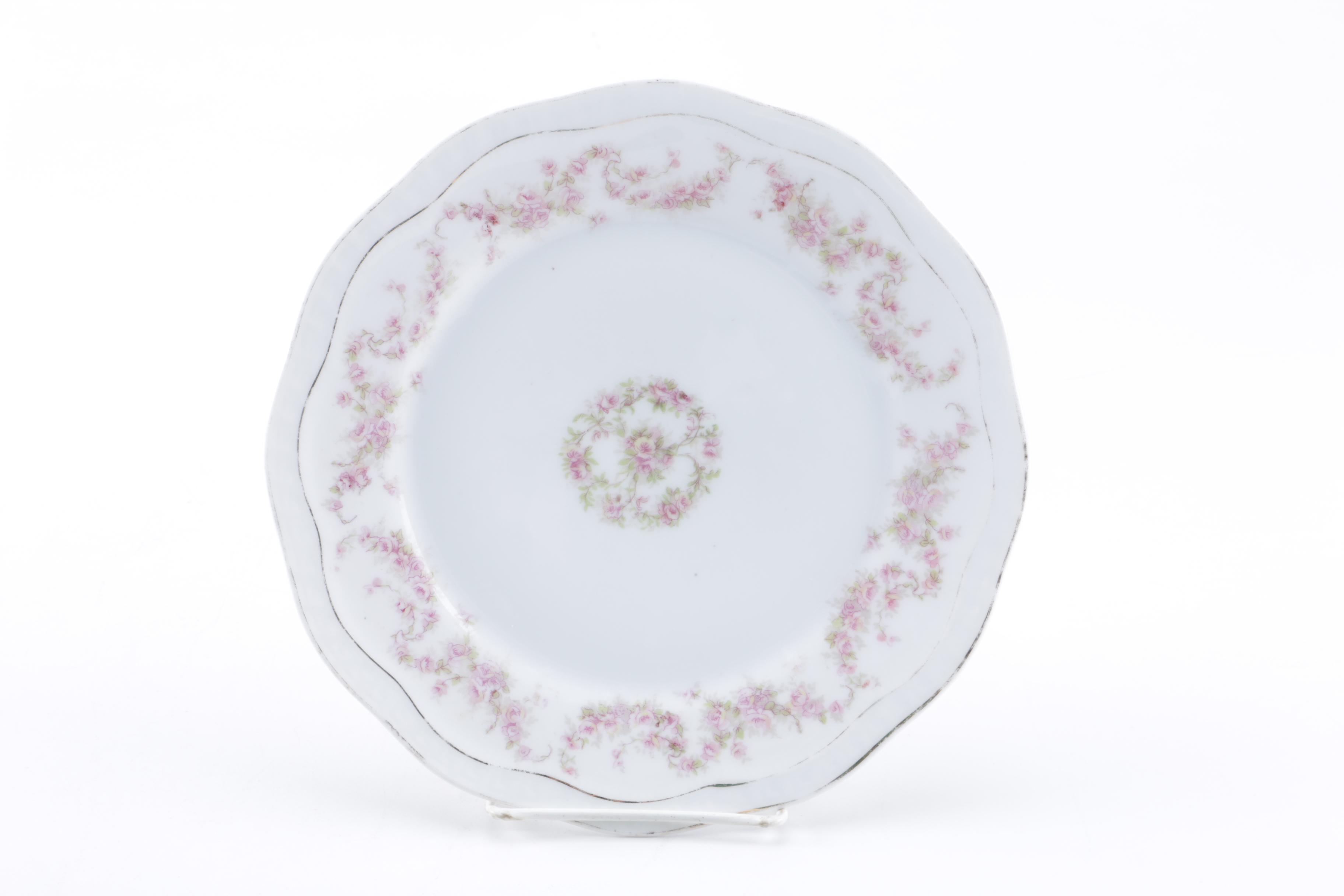 Zeh Scherzer Bavaria Porcelain Plates