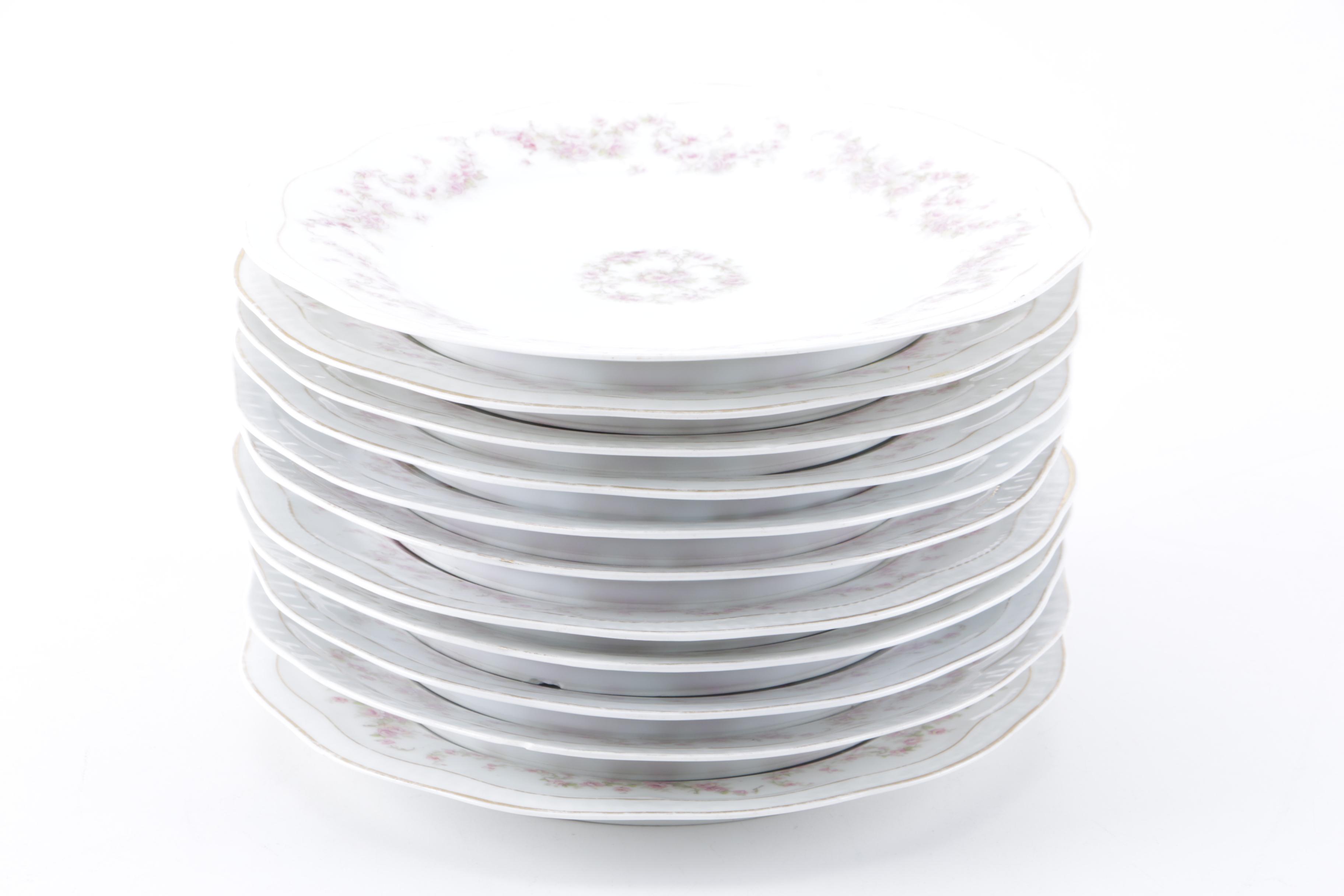 Zeh Scherzer Bavaria Porcelain Plates