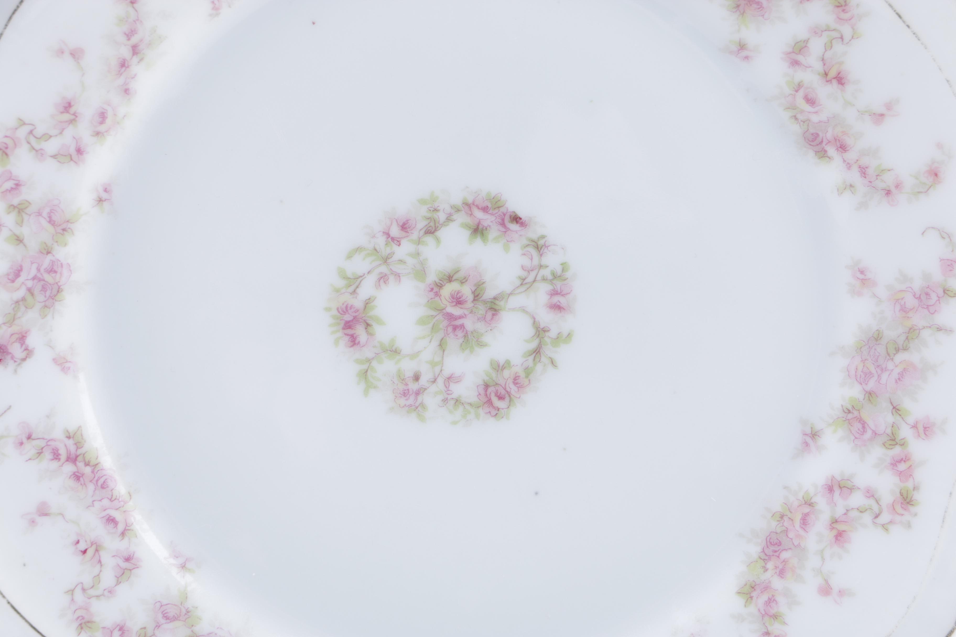 Zeh Scherzer Bavaria Porcelain Plates