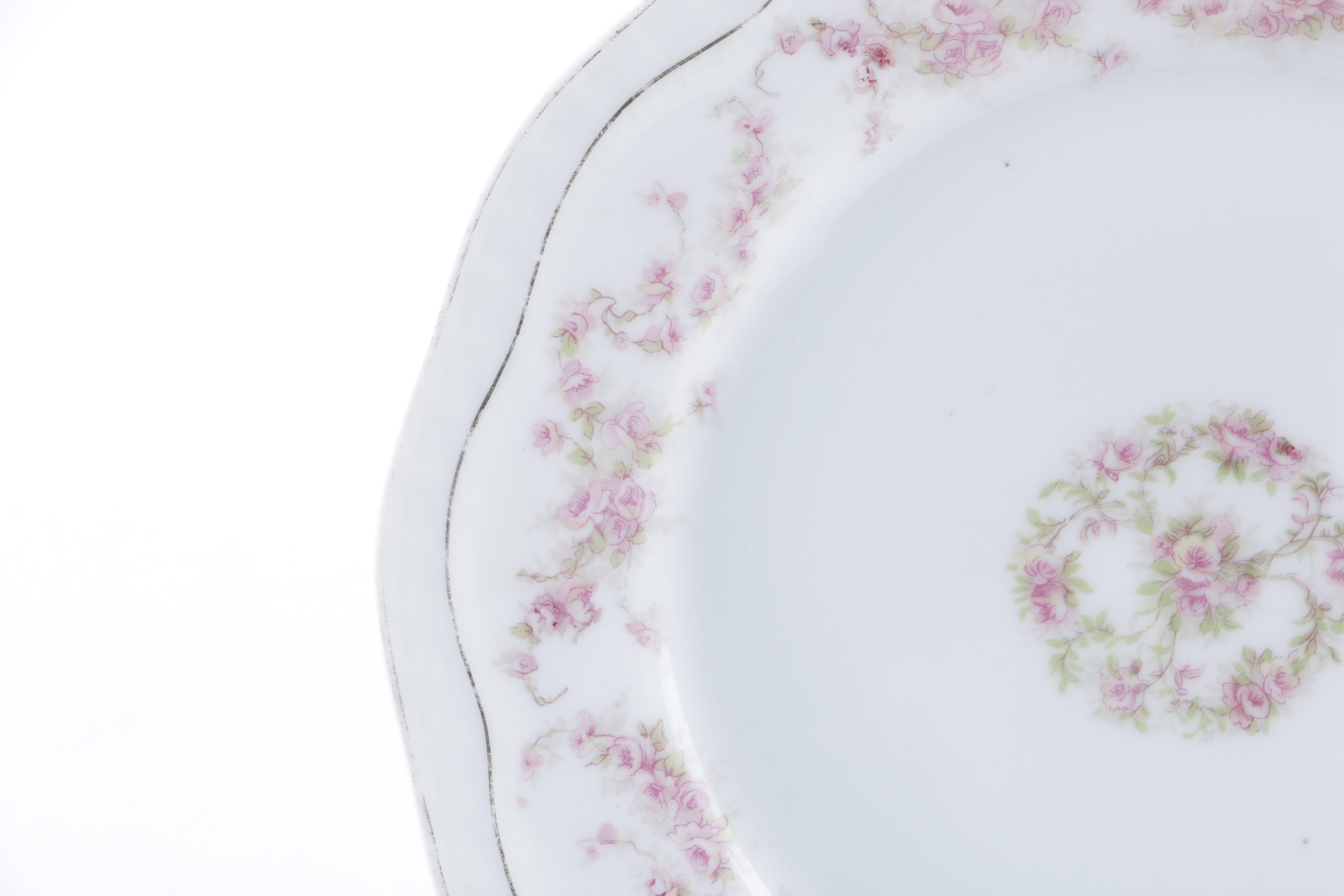 Zeh Scherzer Bavaria Porcelain Plates