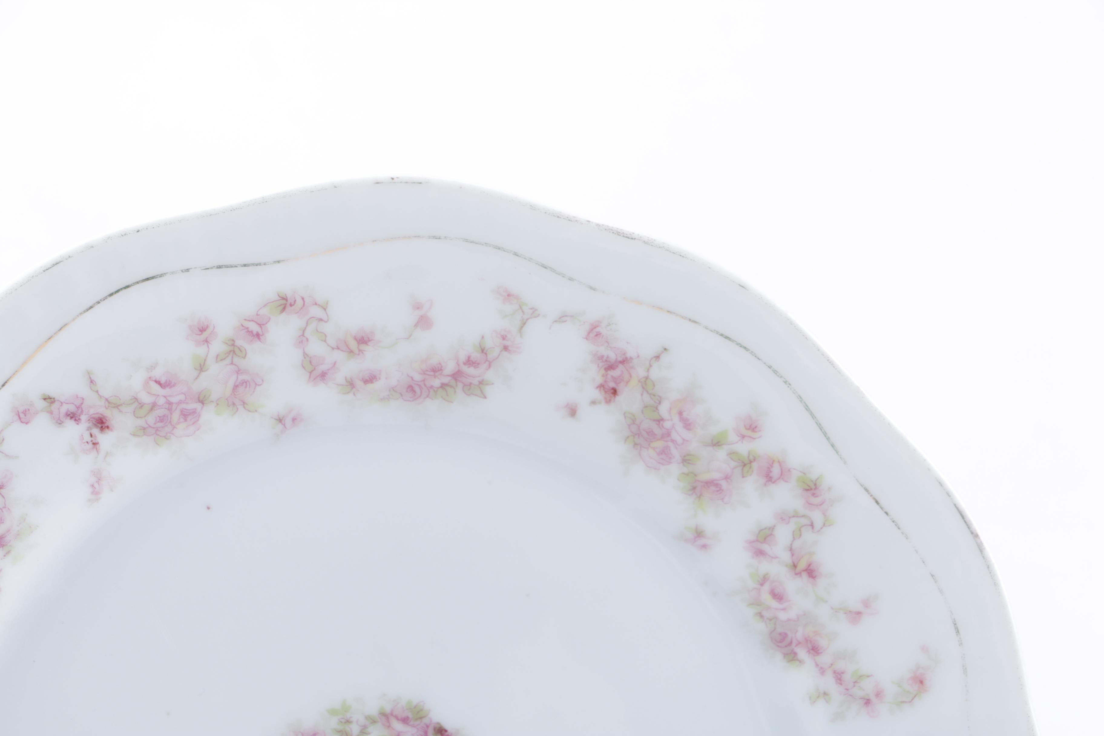Zeh Scherzer Bavaria Porcelain Plates