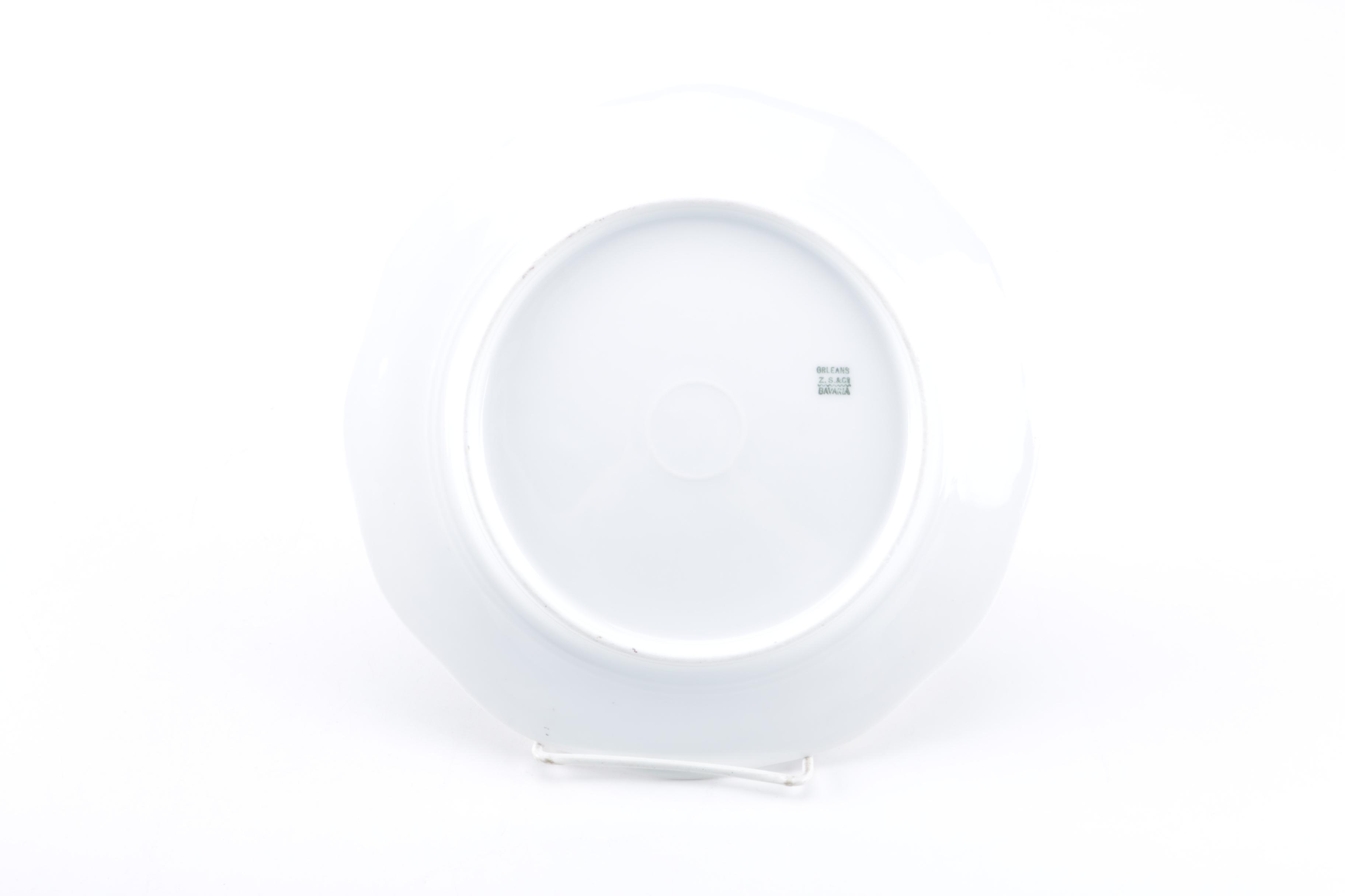 Zeh Scherzer Bavaria Porcelain Plates