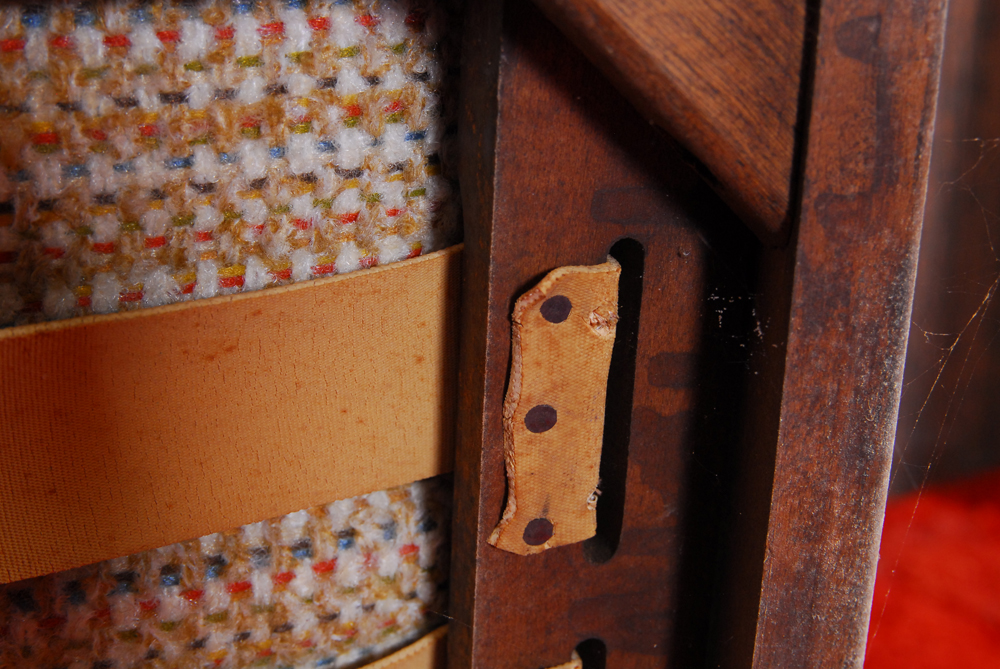 Vintage Mid Century Modern Mahogany Lounge Chair